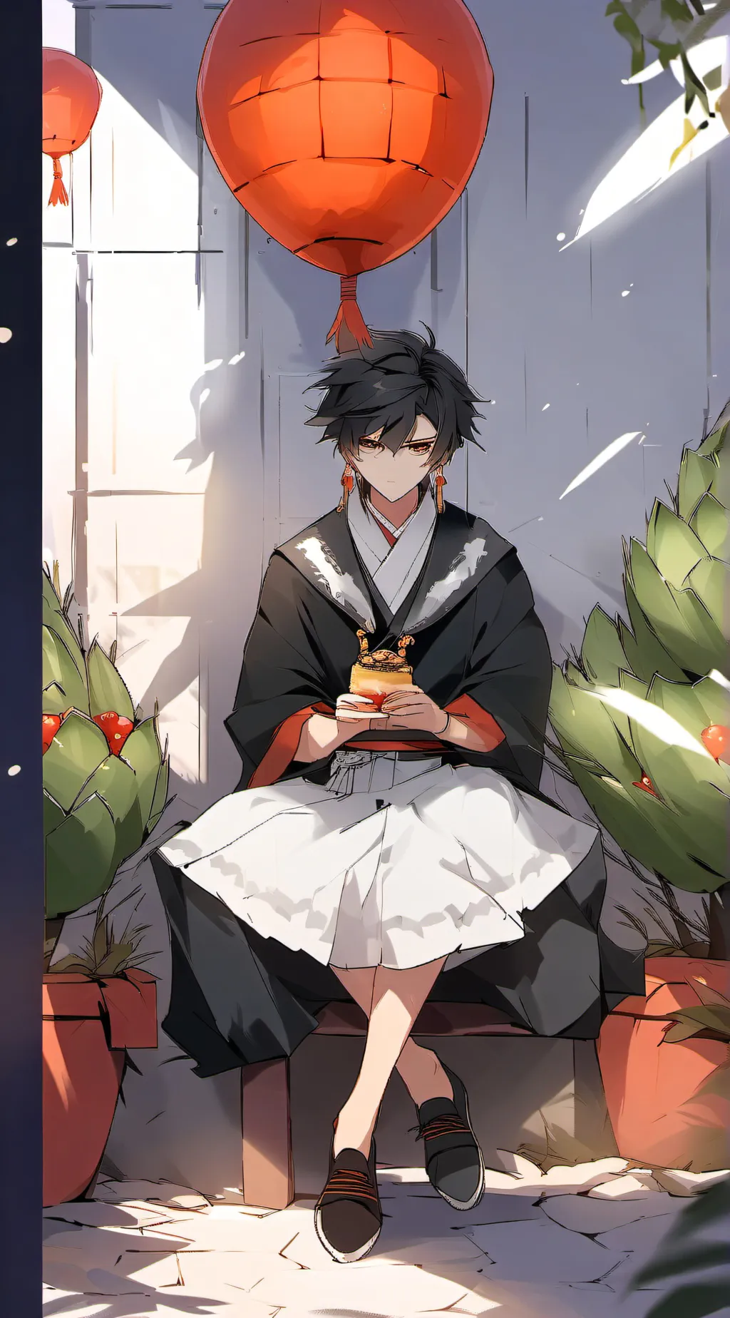 ai character: Vincent  background