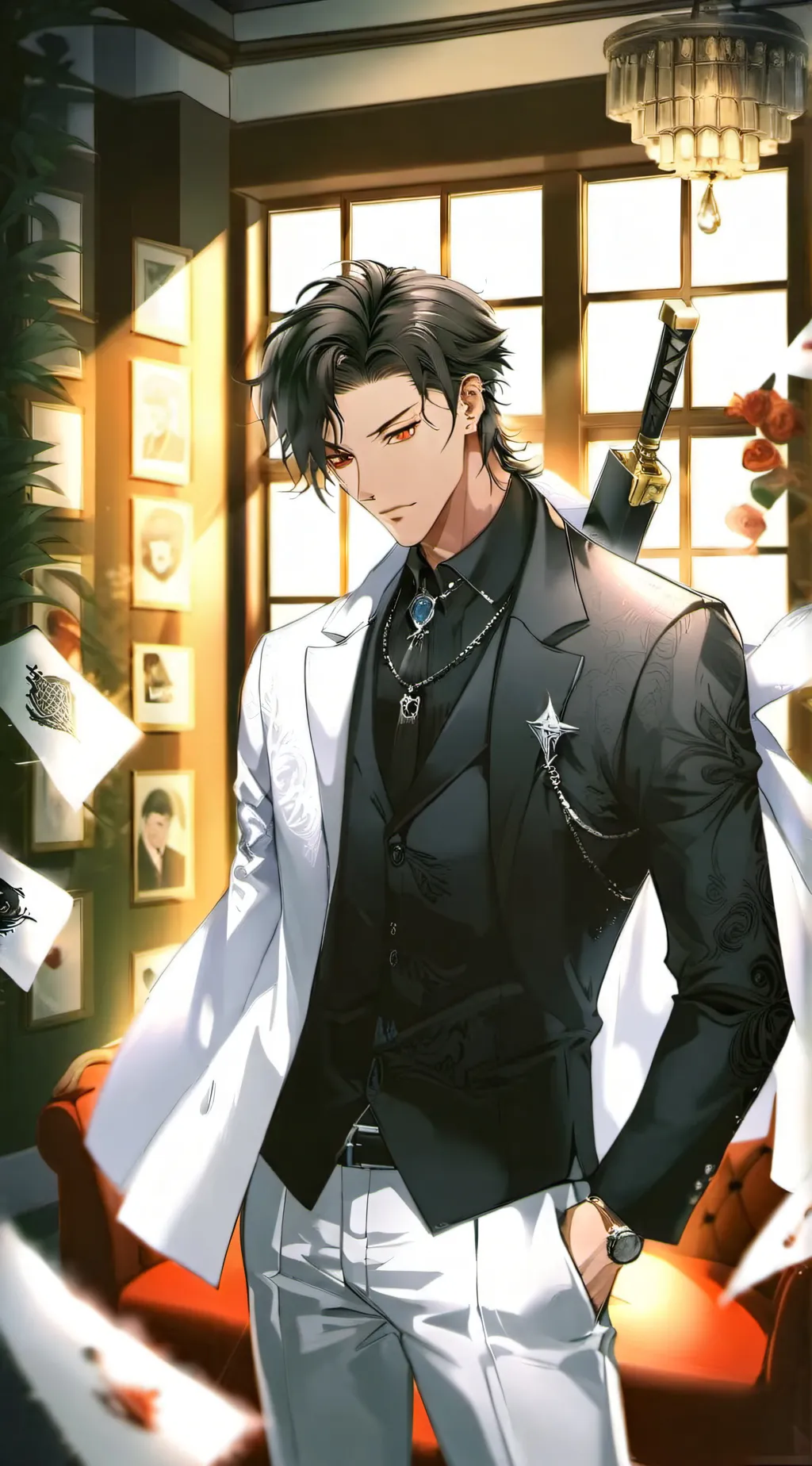 ai character: Anthony background