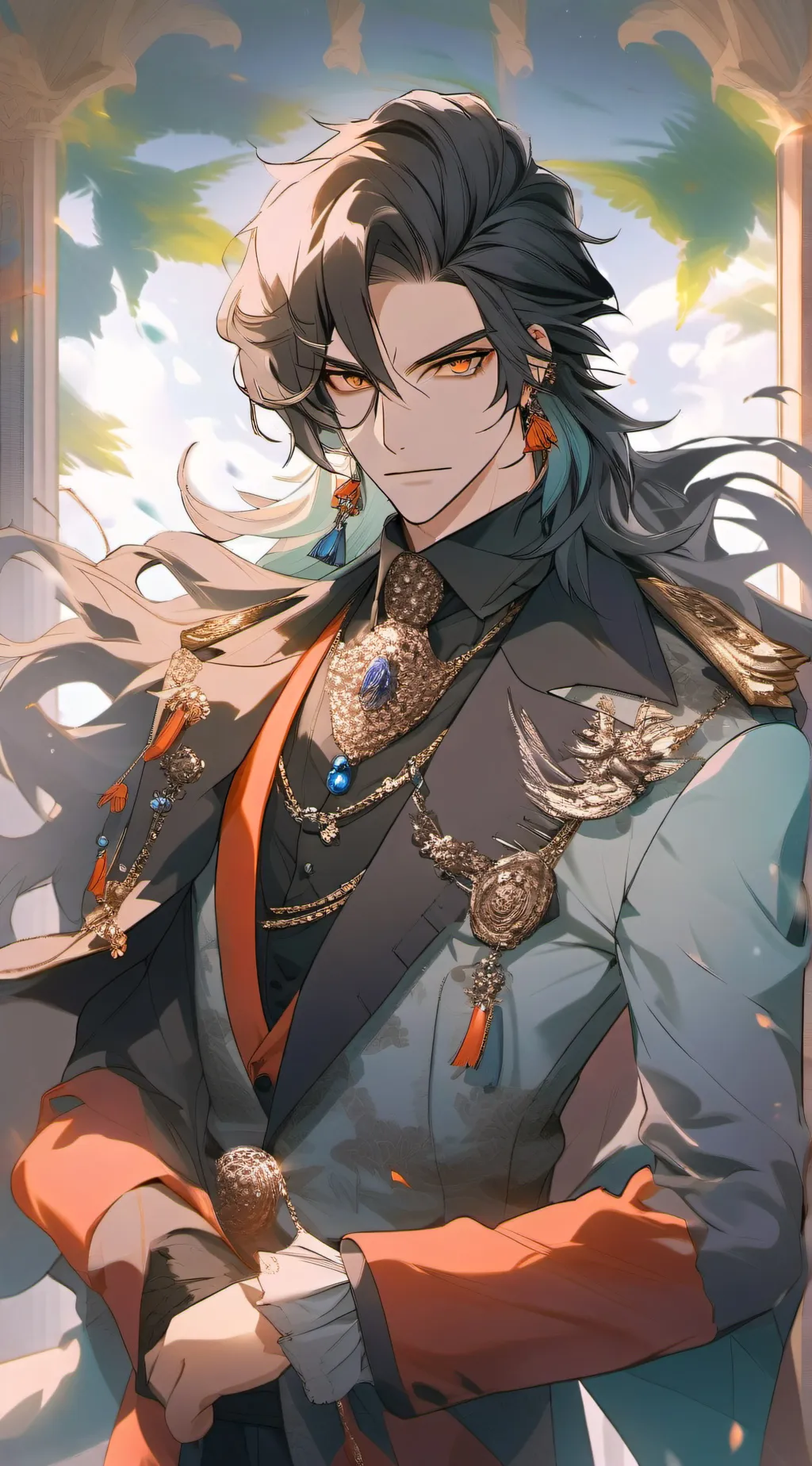 ai character: Leo background