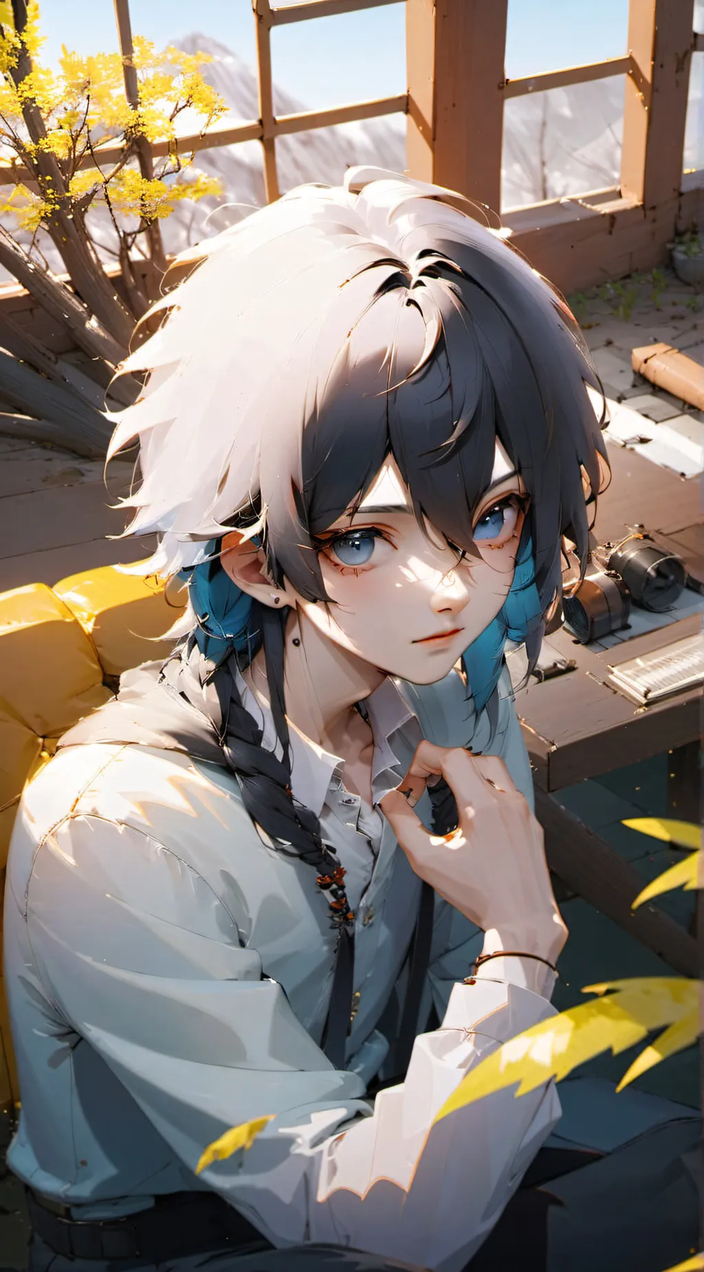 ai character: Liam background