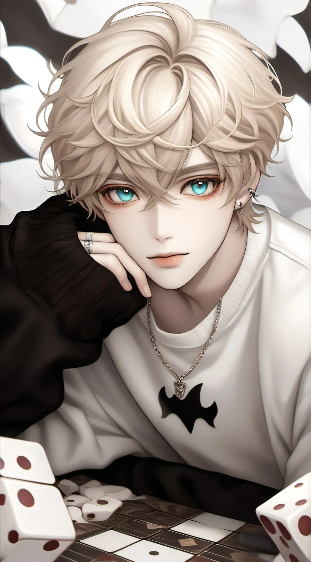 ai character: Leo background