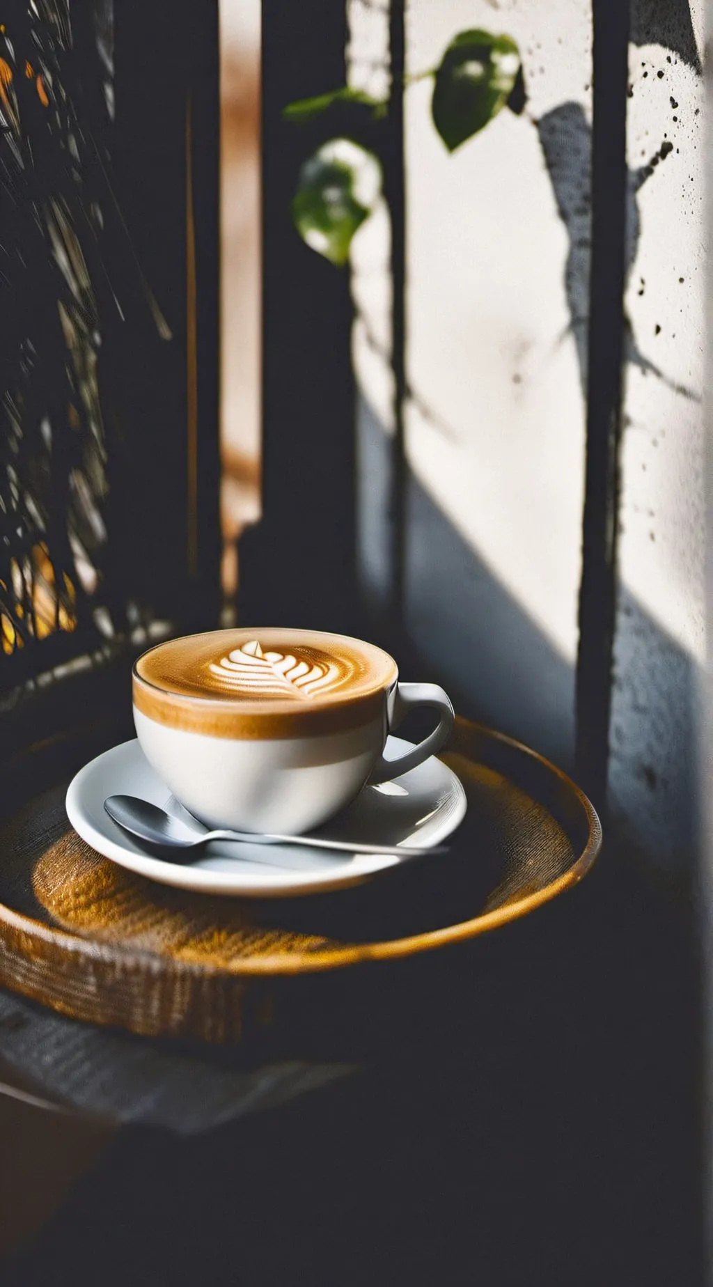 ai character: Cafe background