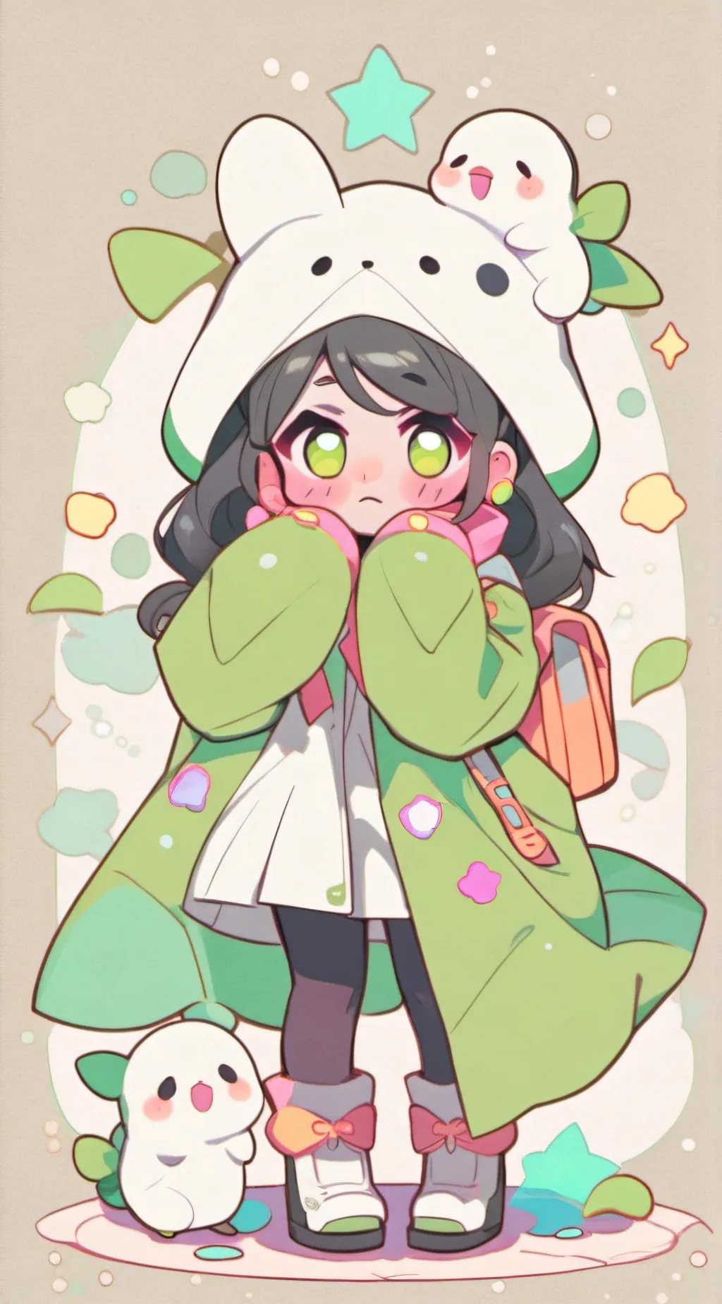 ai character: Lilly (girl) background