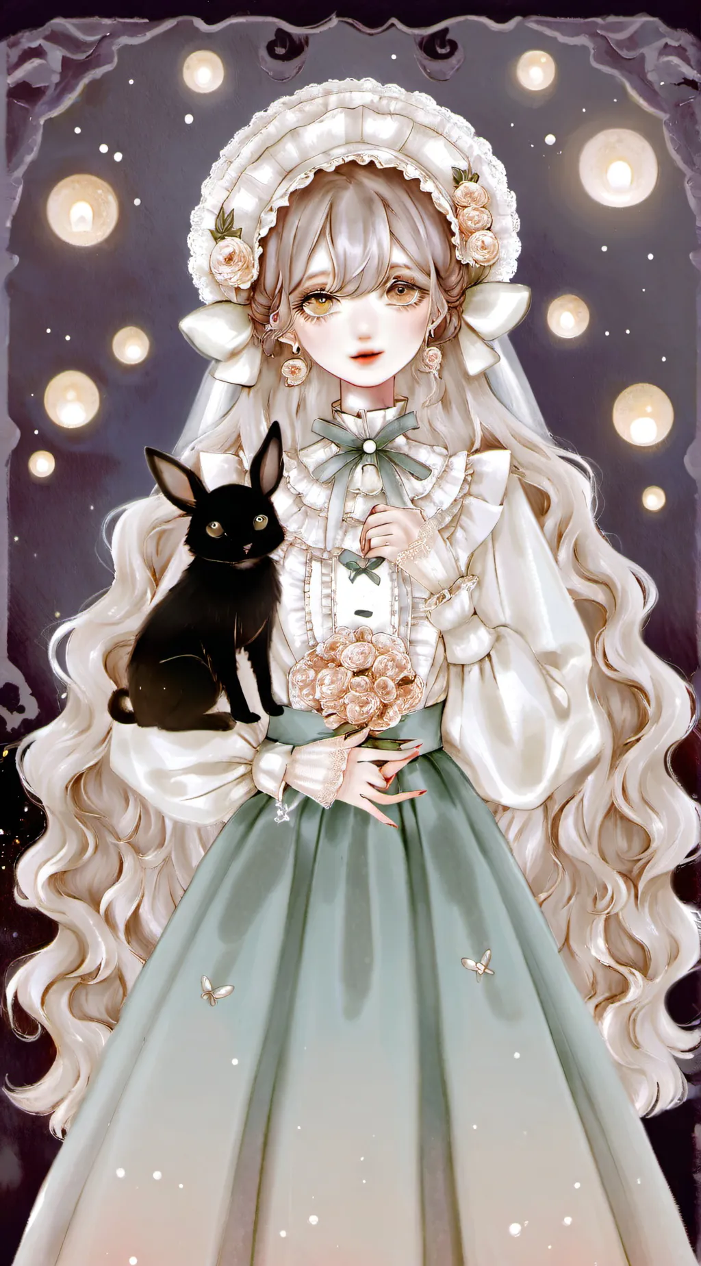 ai character: Boo background