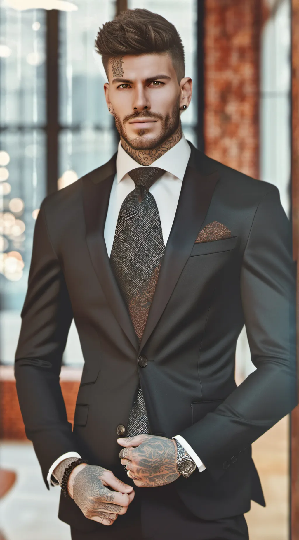 ai character: Parker Nathen background