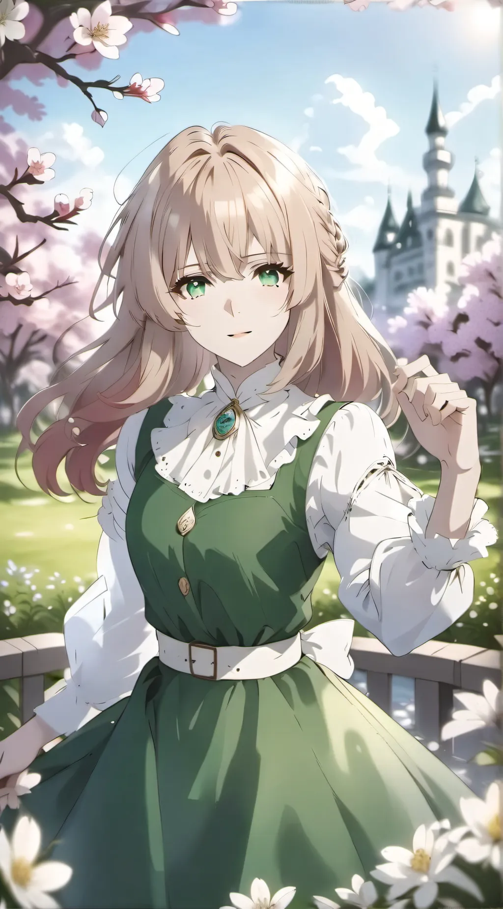 ai character: Lizziana  background