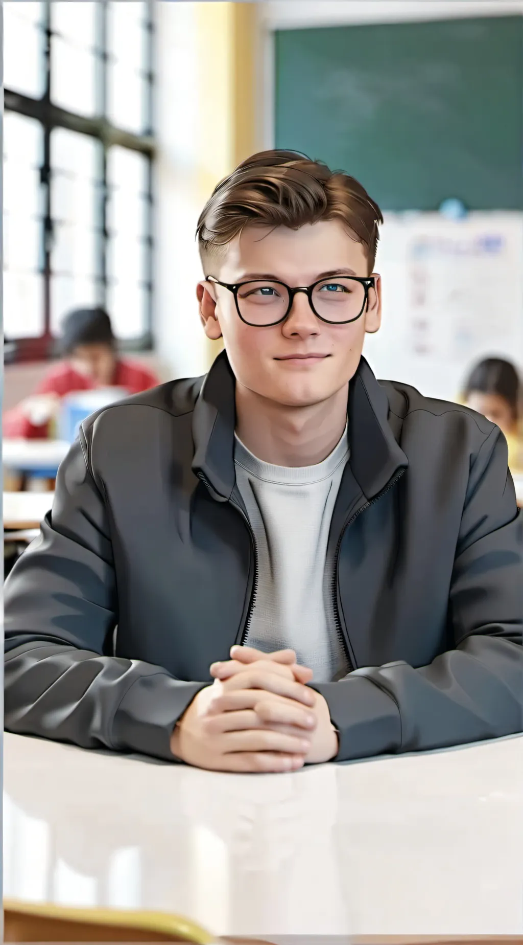 ai character: Maximilian (max) background