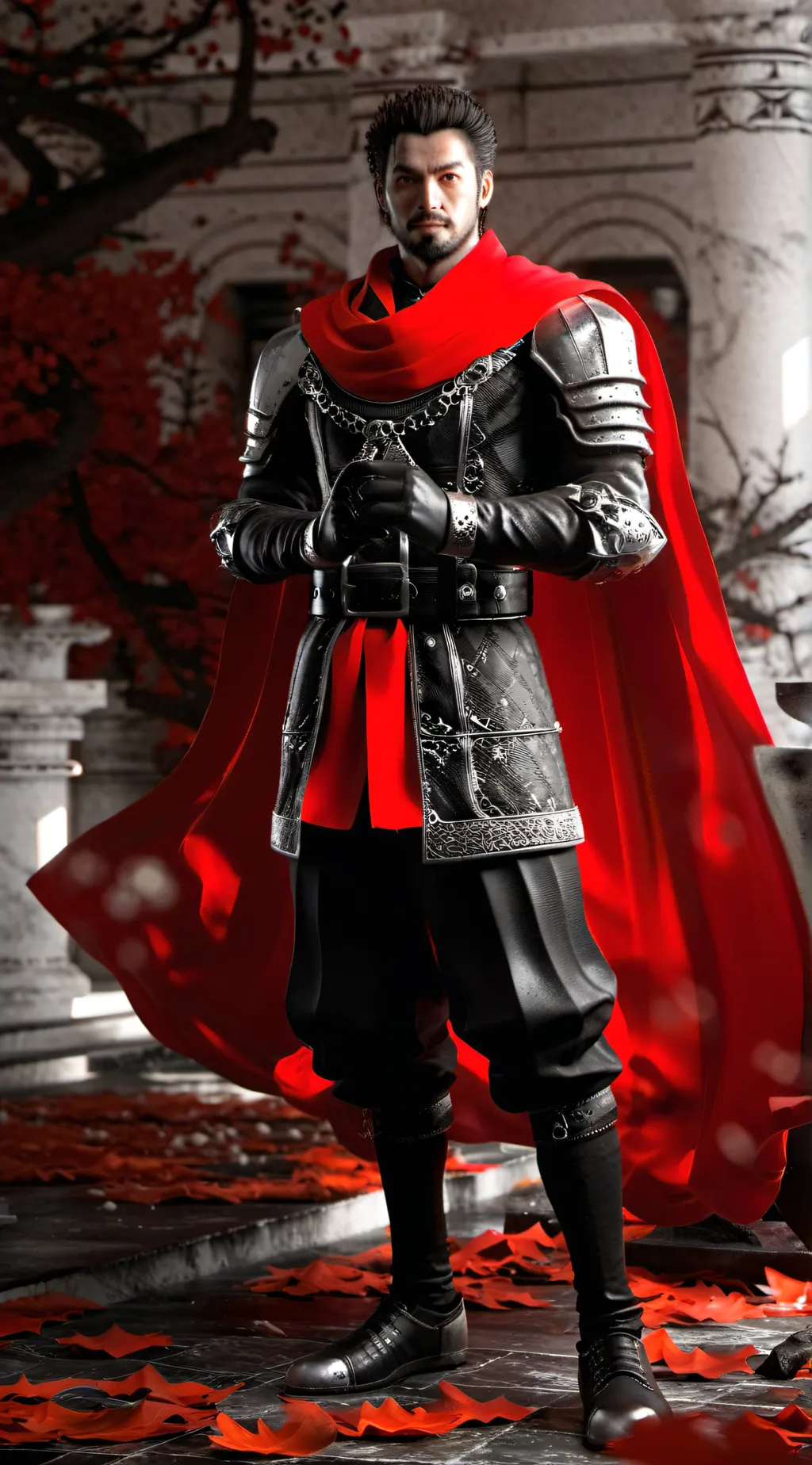 ai character: karty background