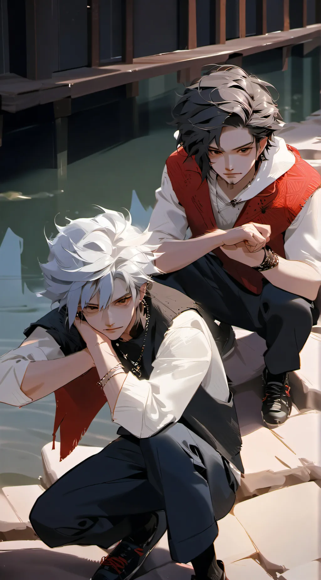 ai character: Mean brothers background