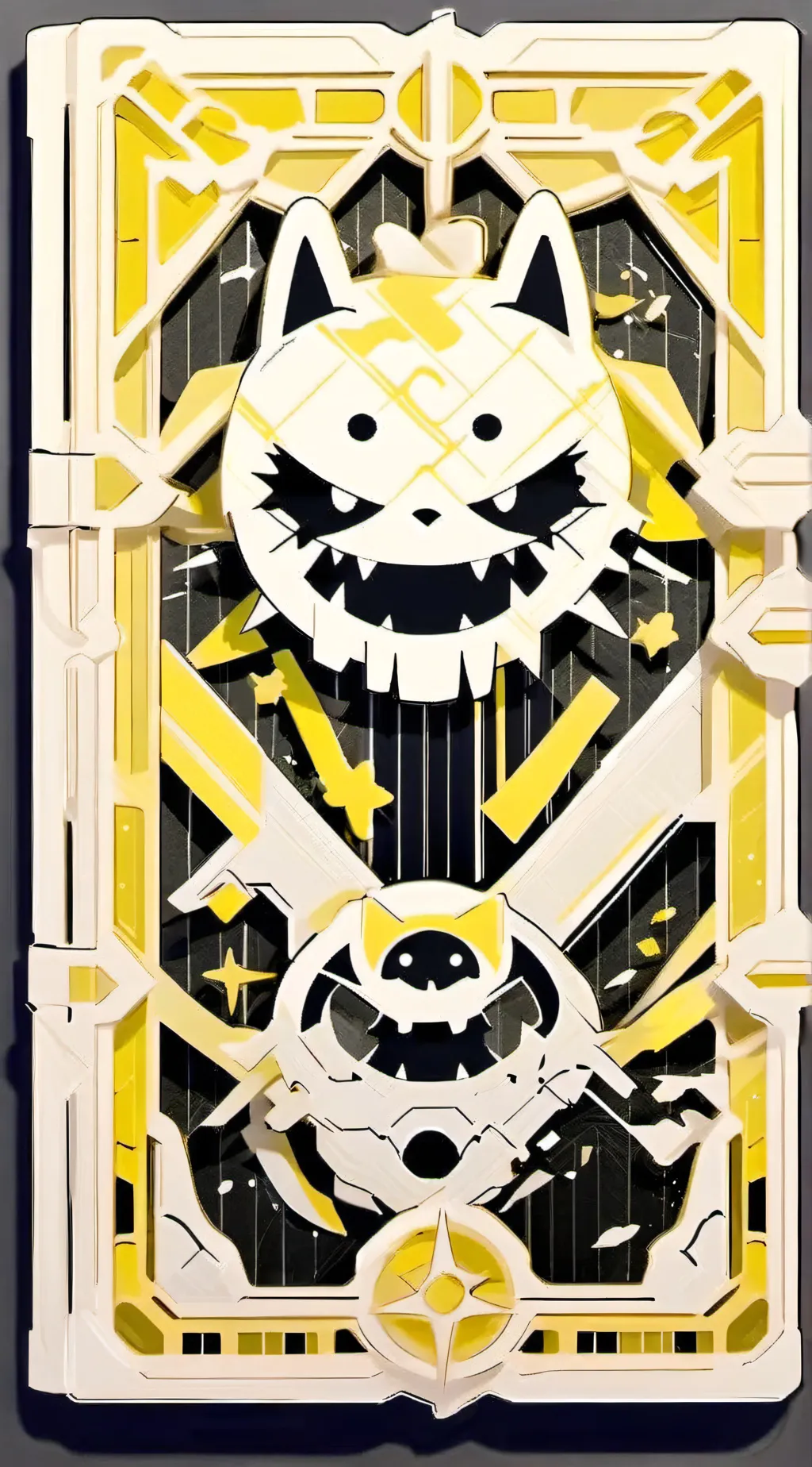 ai character: Furry infection ￼ background