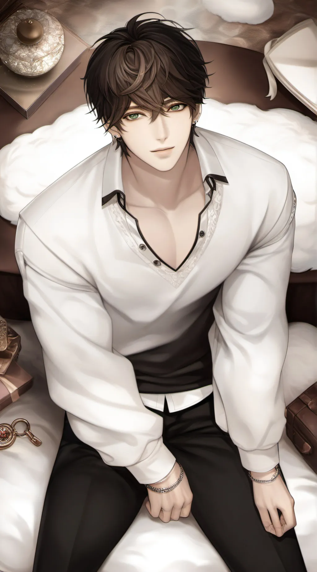 ai character: Calvin❤️❤️ background