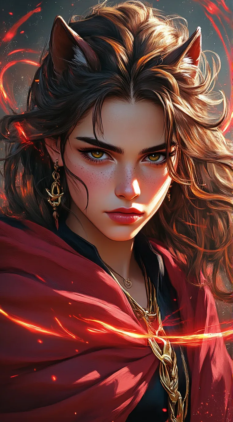 ai character: Mckynlee  background