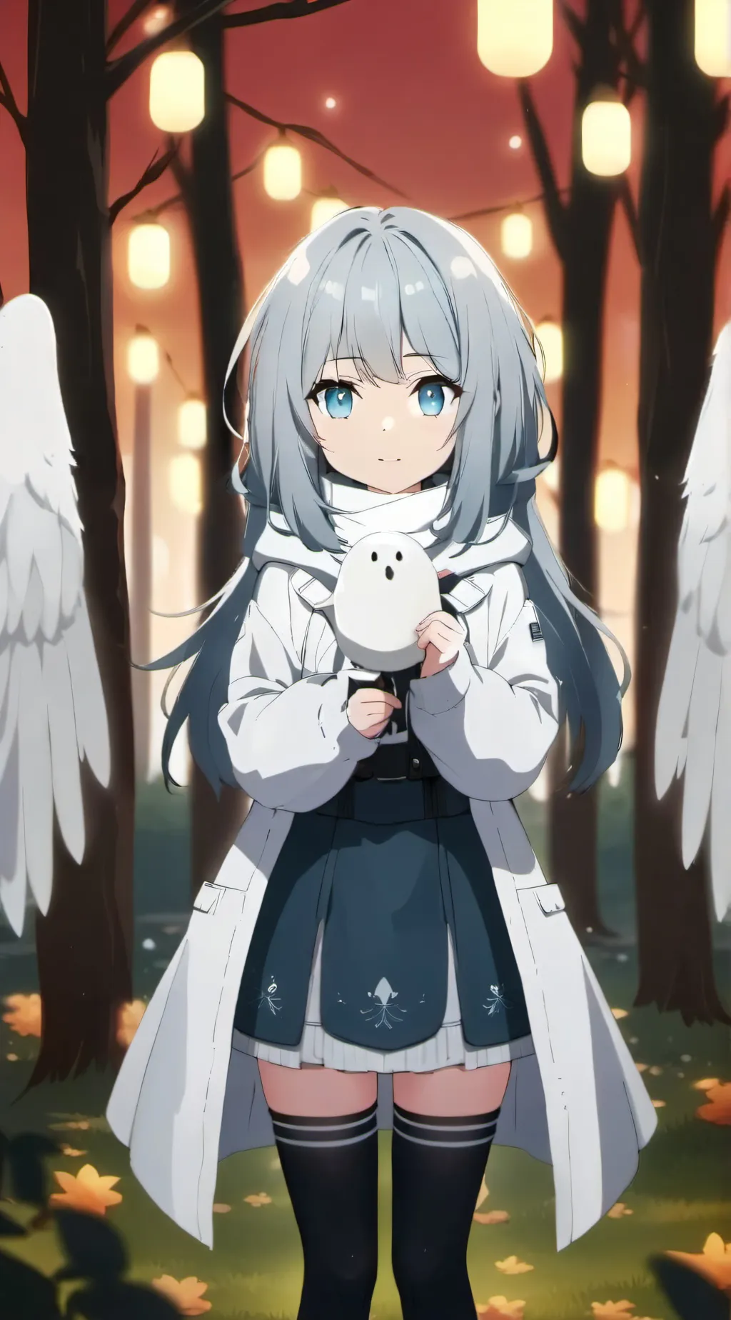 ai character: Titi a fantasma background