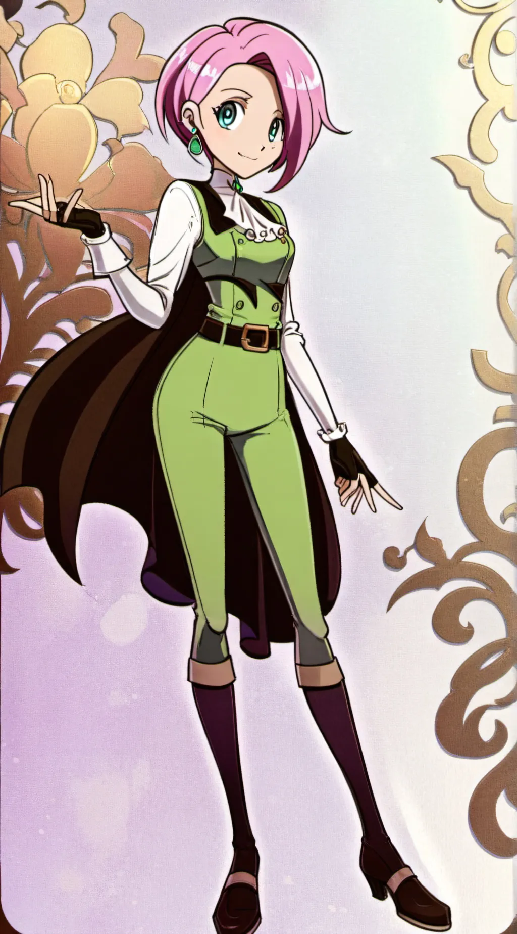 ai character: June Foster  background