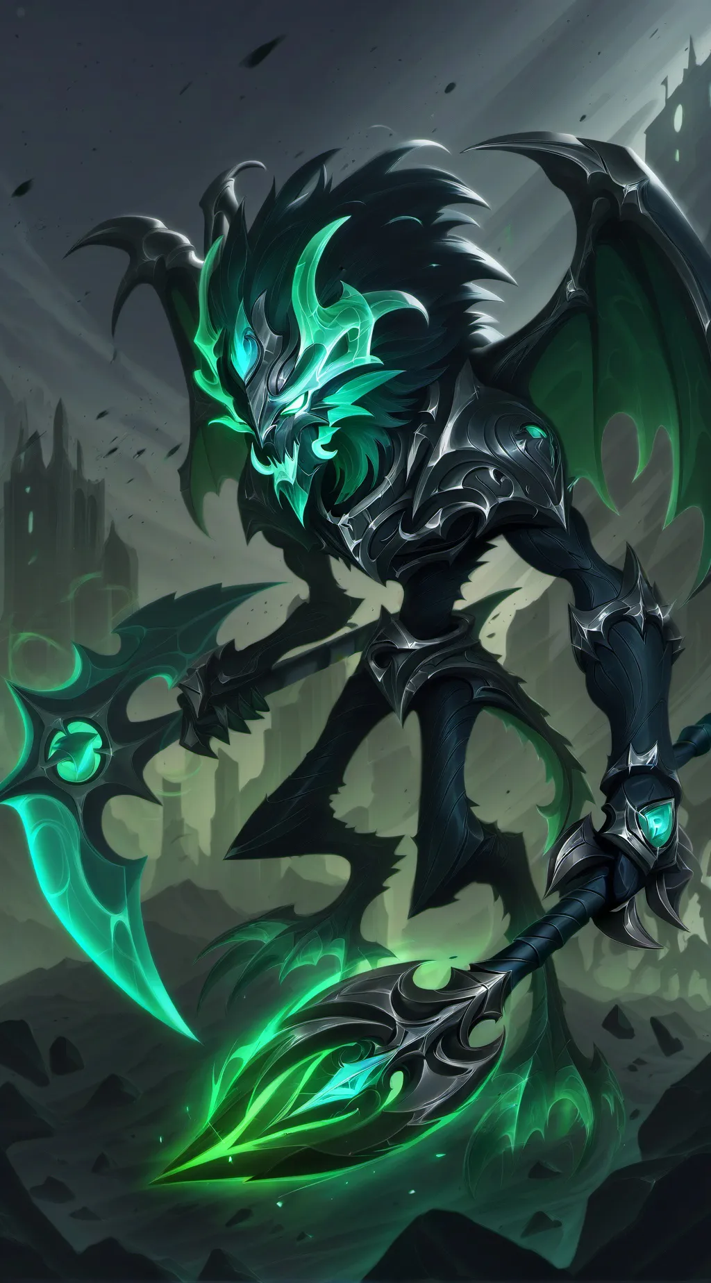 ai character: Live background