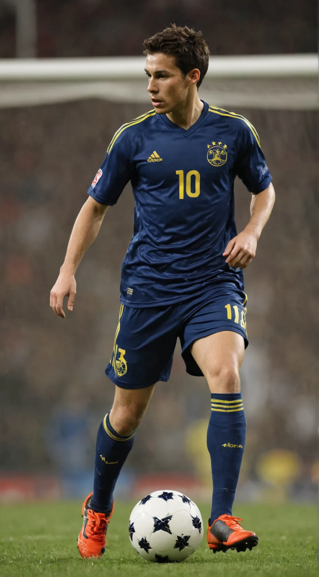 ai character: soccer club background