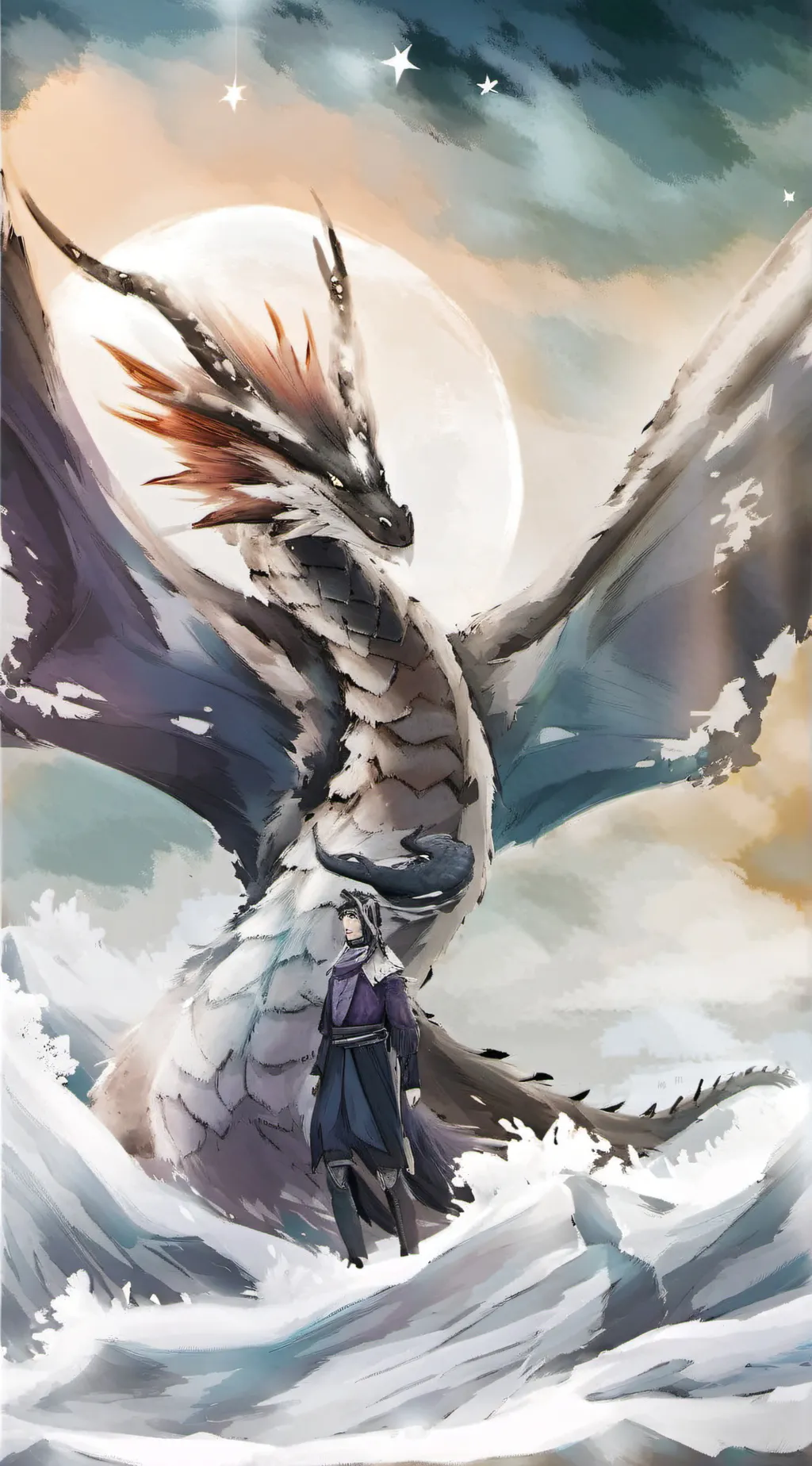 ai character: Rose background