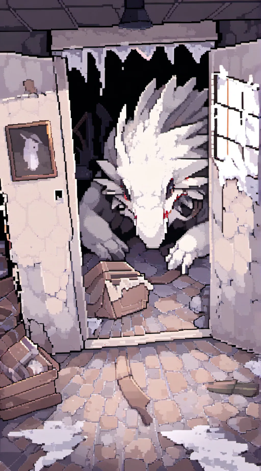 ai character: floofy dude background