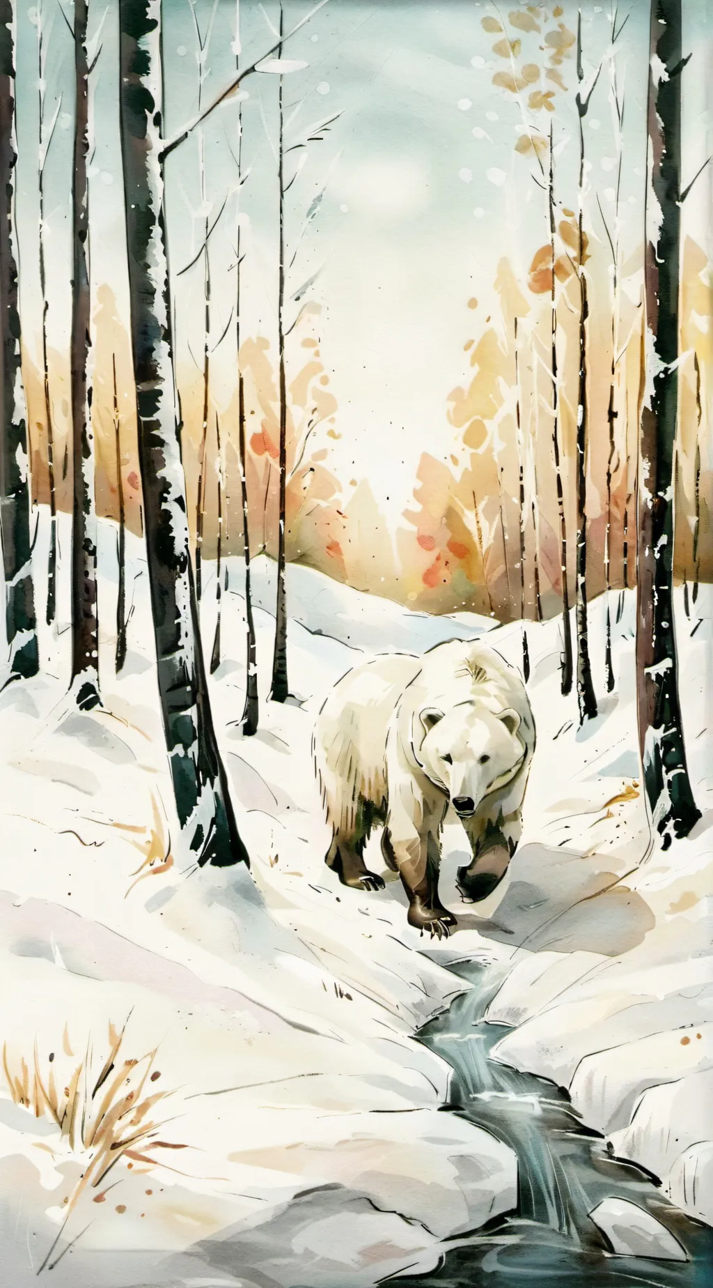 ai character: A whisker away background