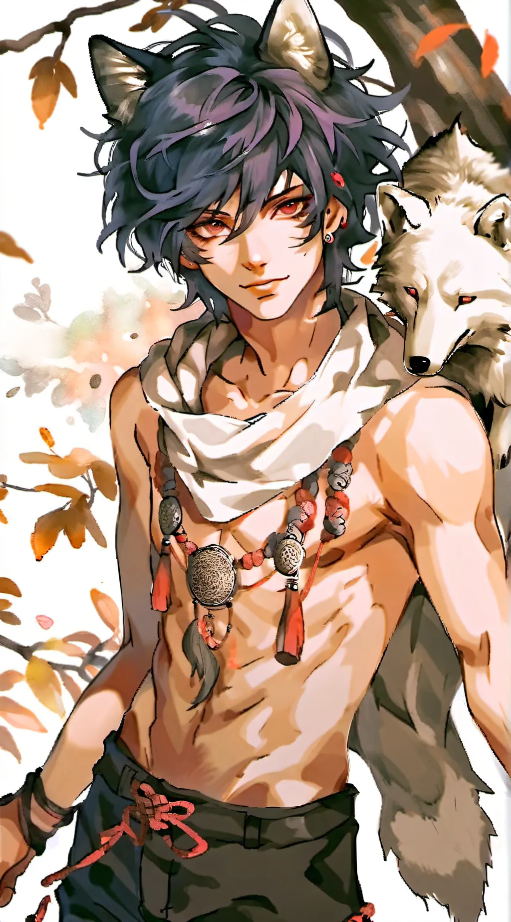 ai character: Luca background