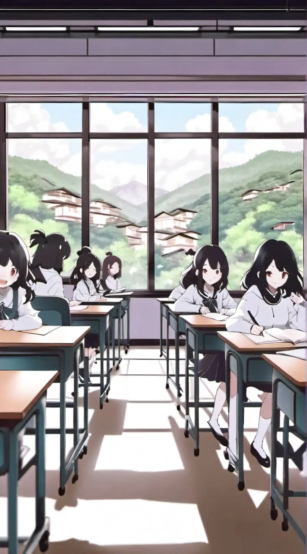 ai character: Your Class  background