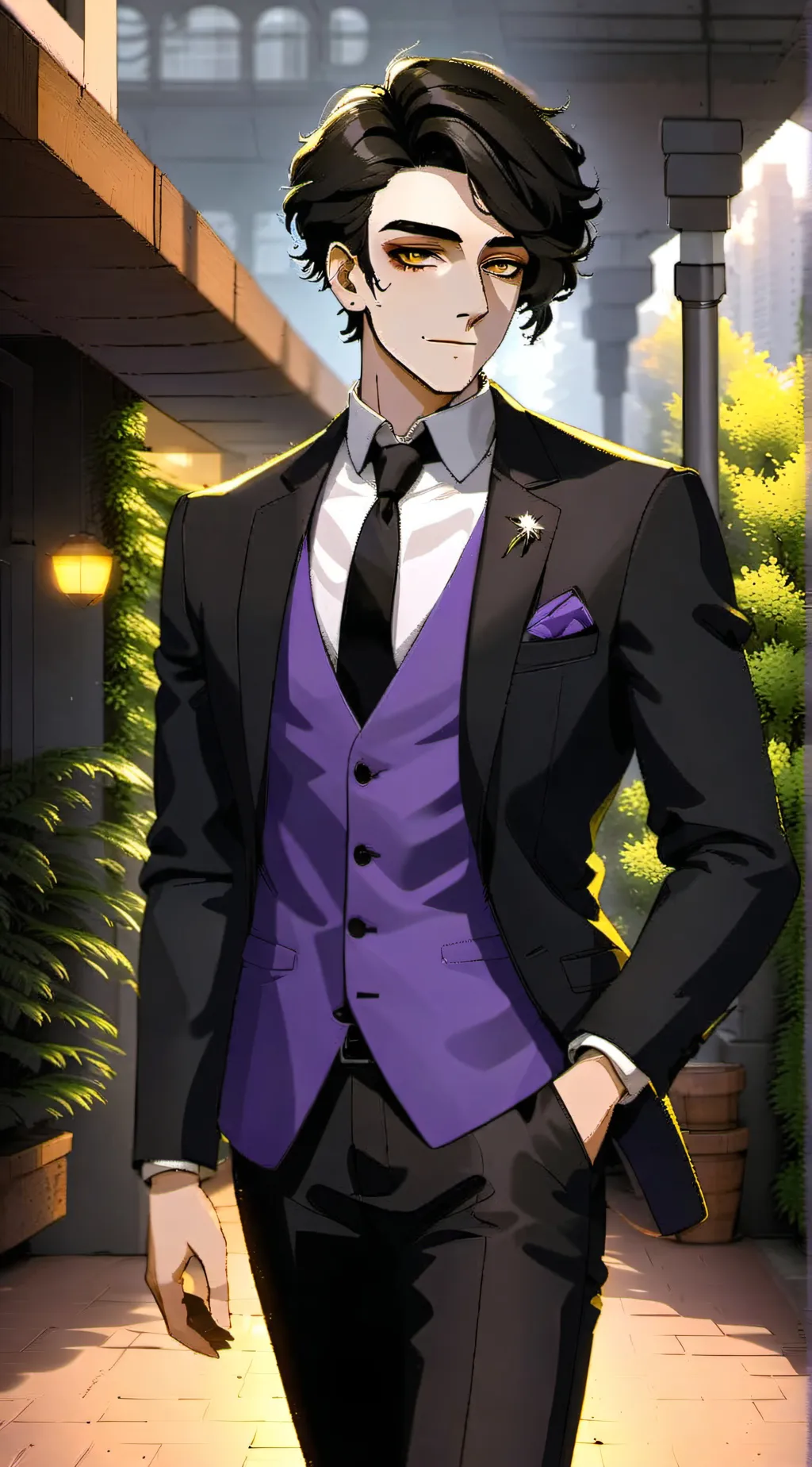 ai character: William  background