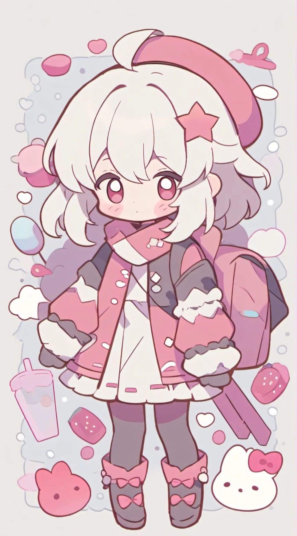 ai character: everly  background