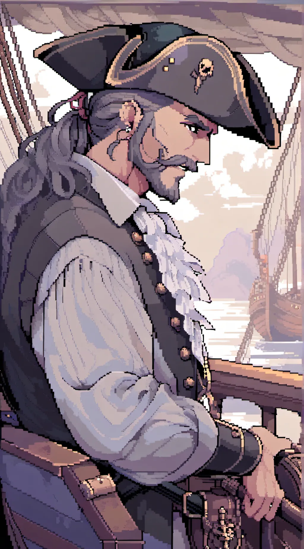 ai character: Pirates background