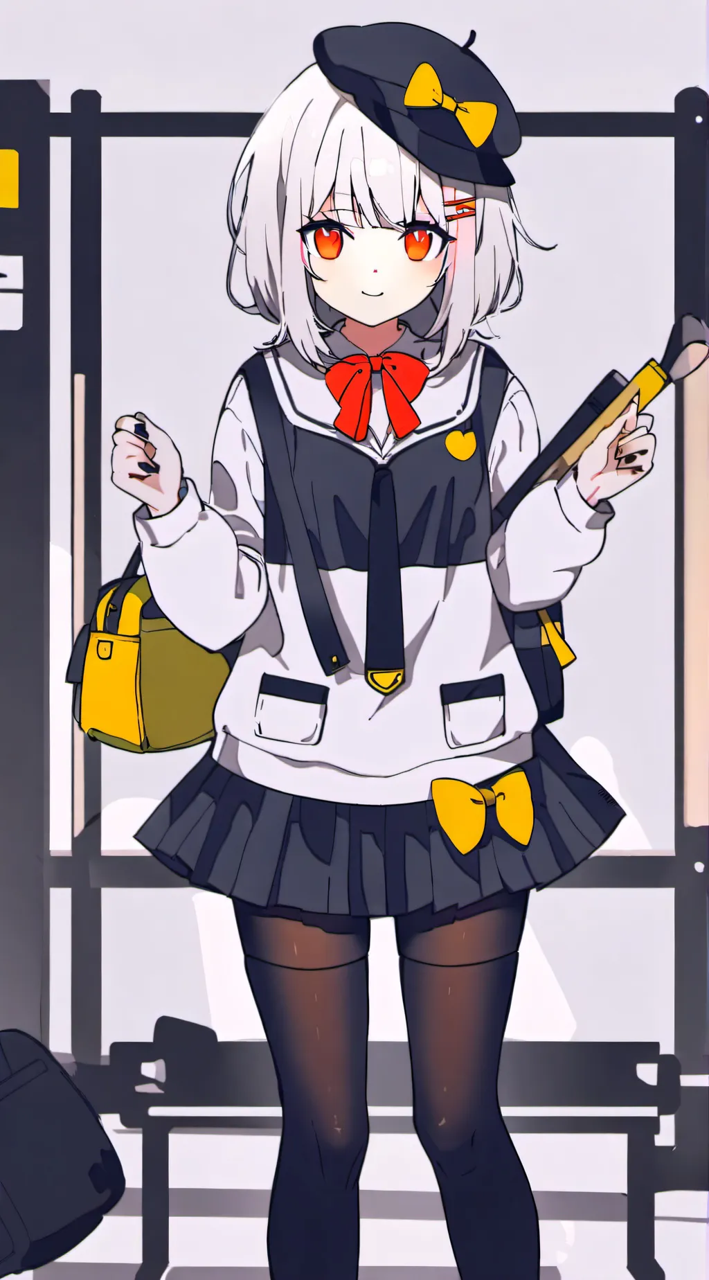 ai character: Kaori background