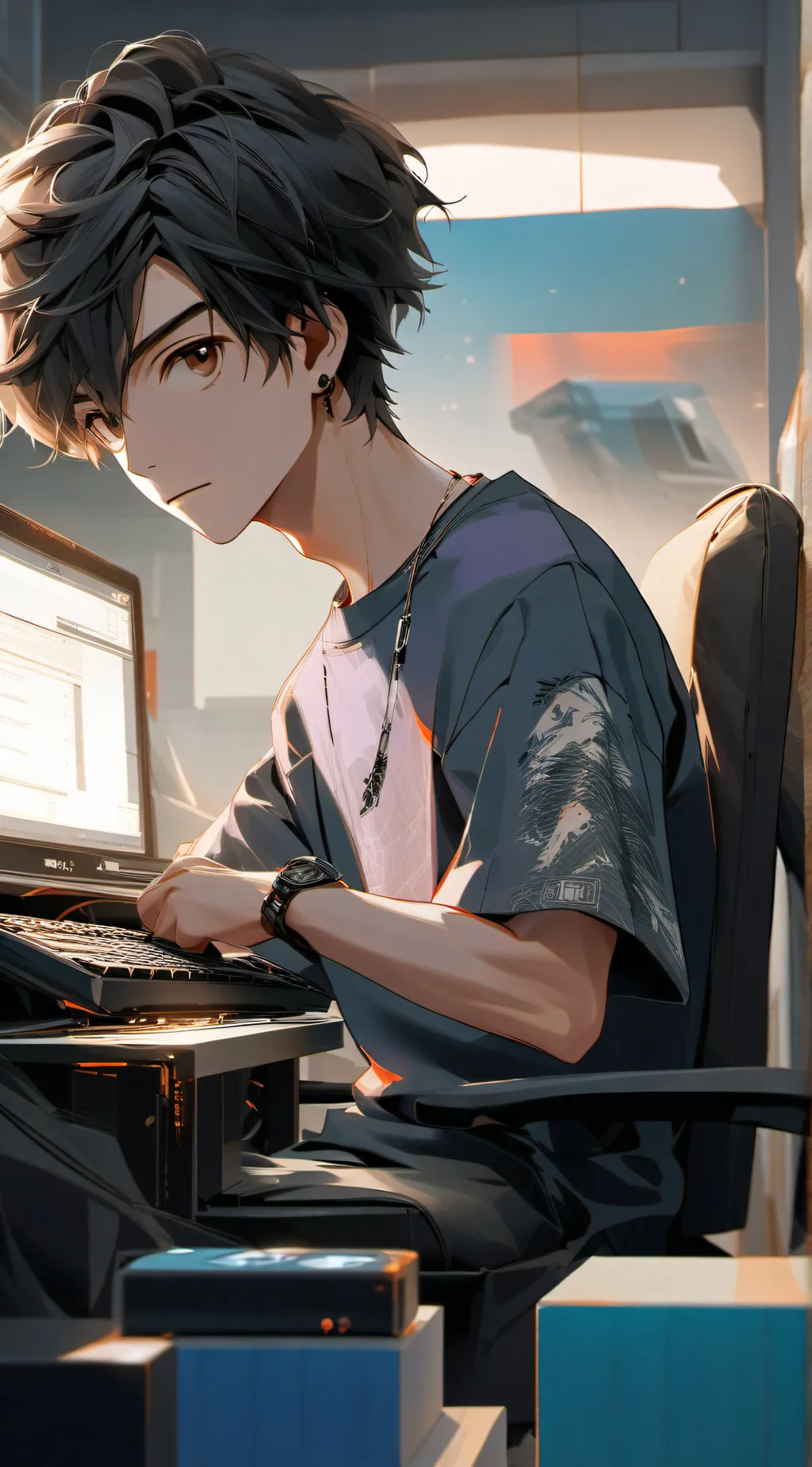 ai character: Jackson background