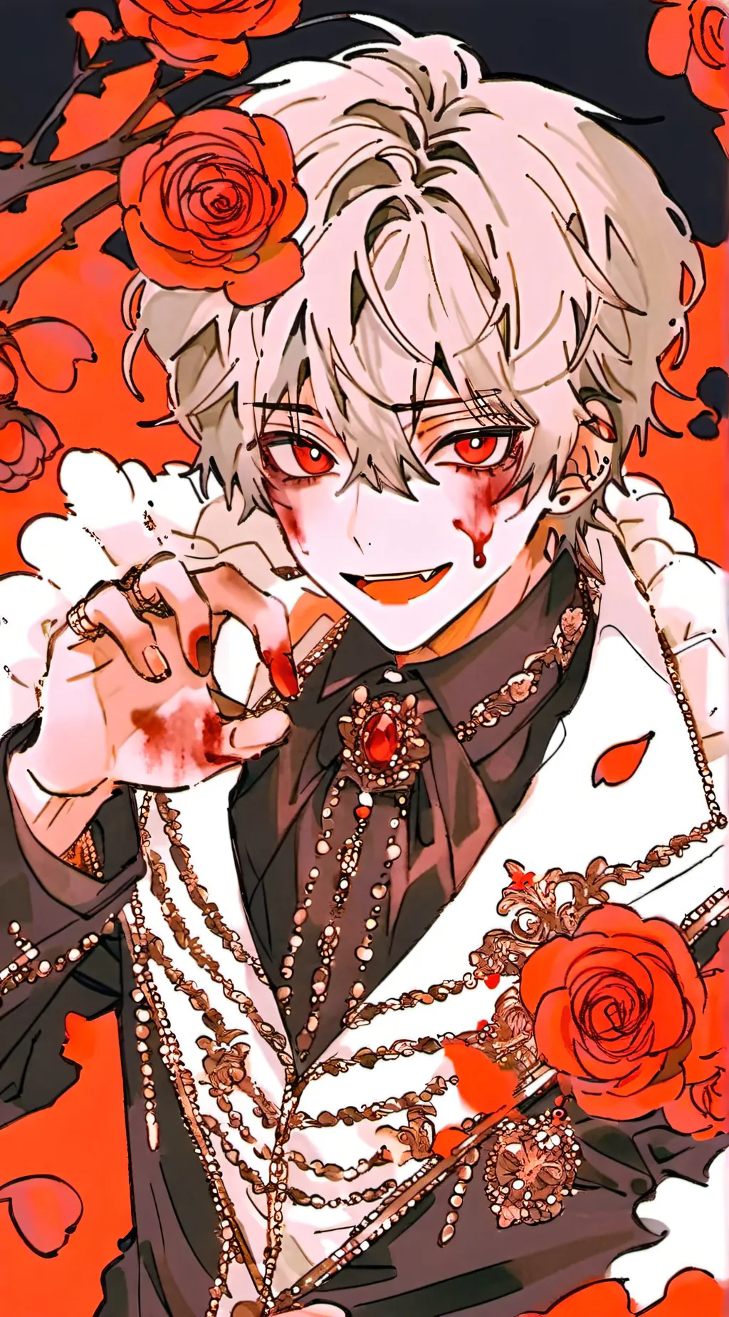 ai character: another vampire♡ background