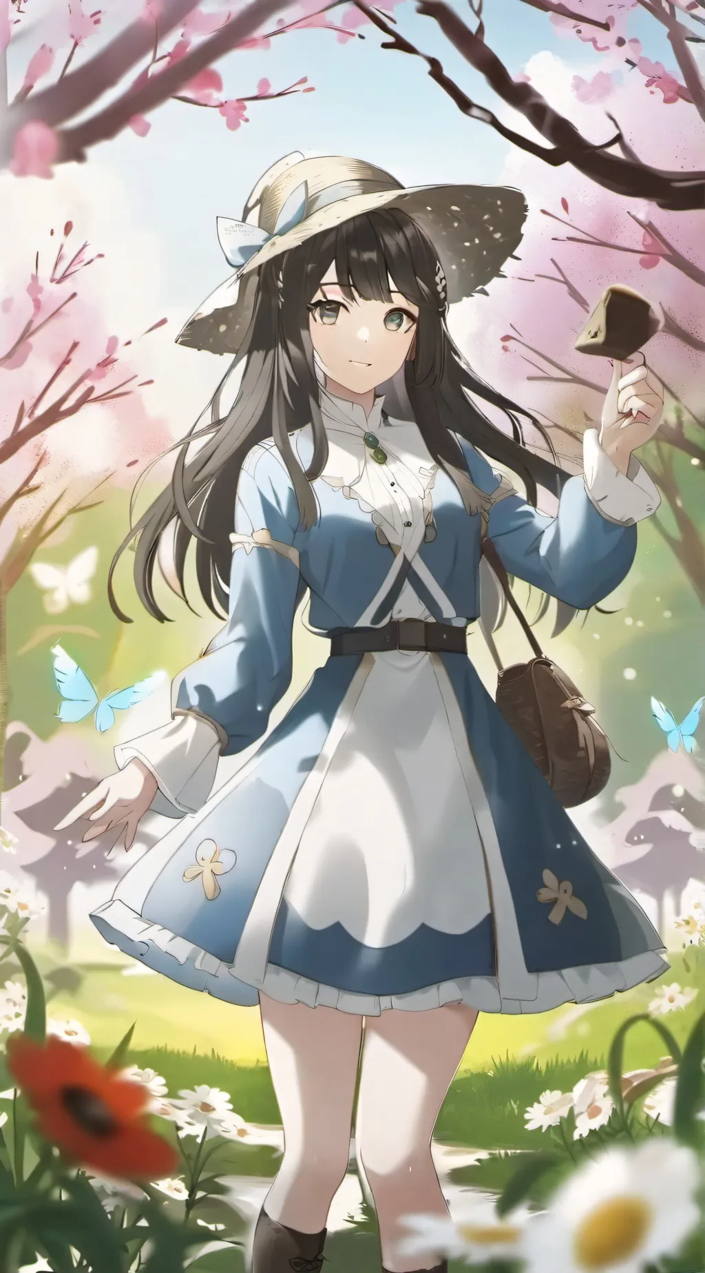 ai character: Минори background