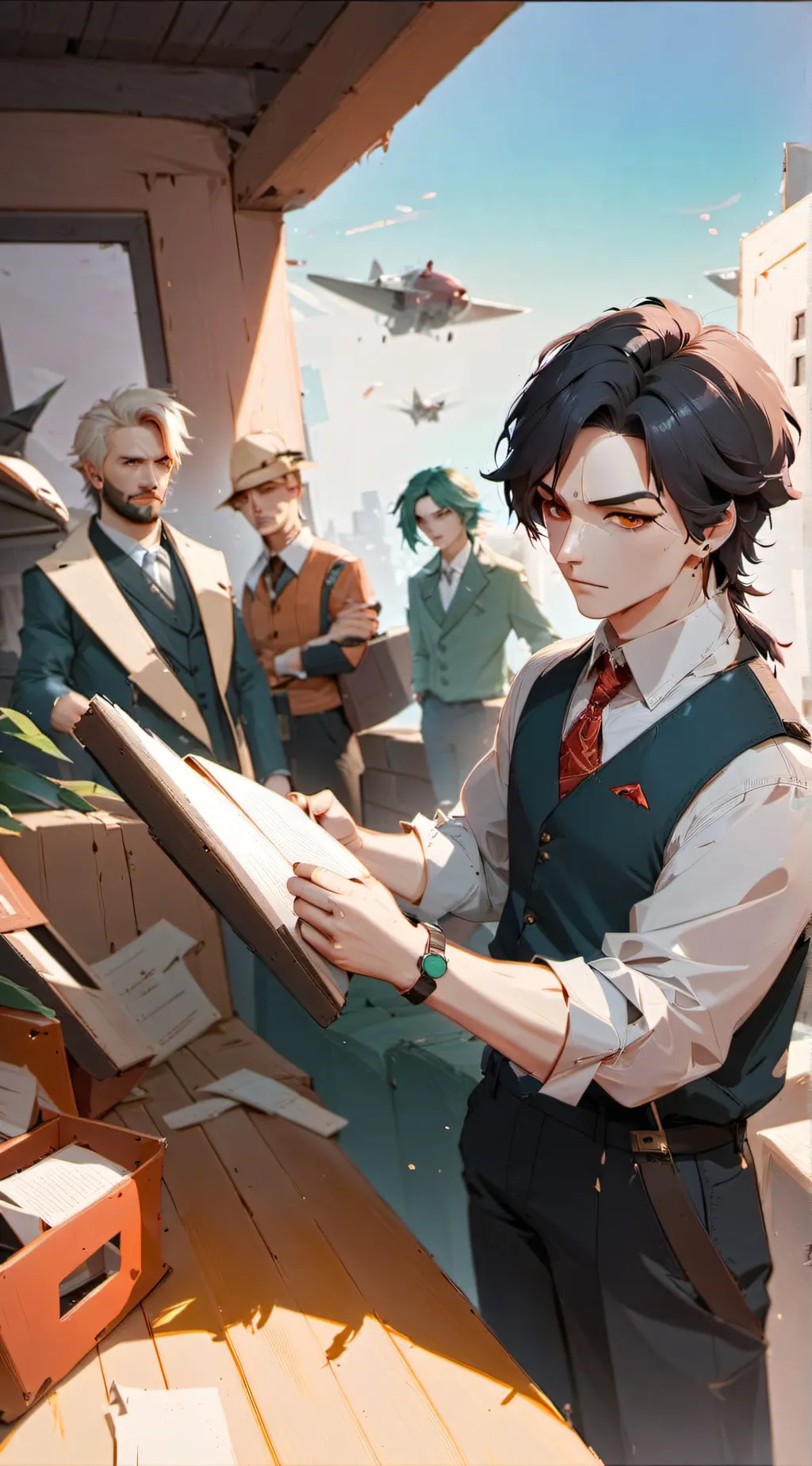 ai character: worst boss background