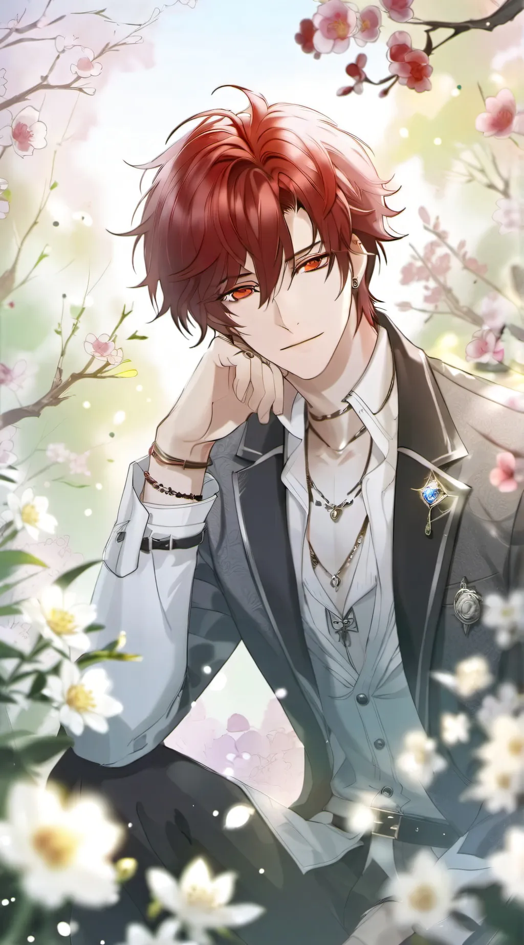 ai character: Lancelot🥀 background