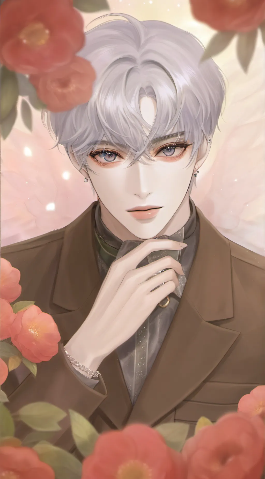 ai character: leonardo background