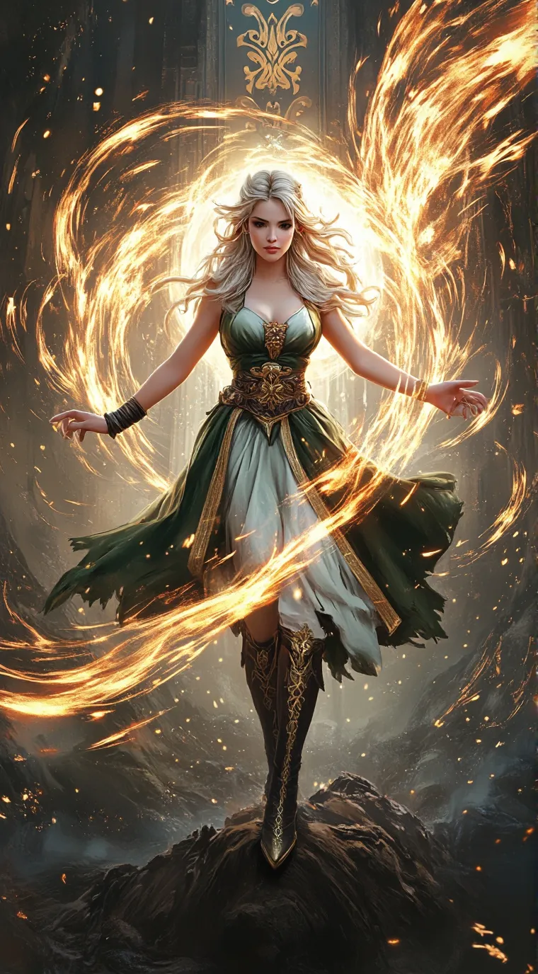 ai character: Athena background