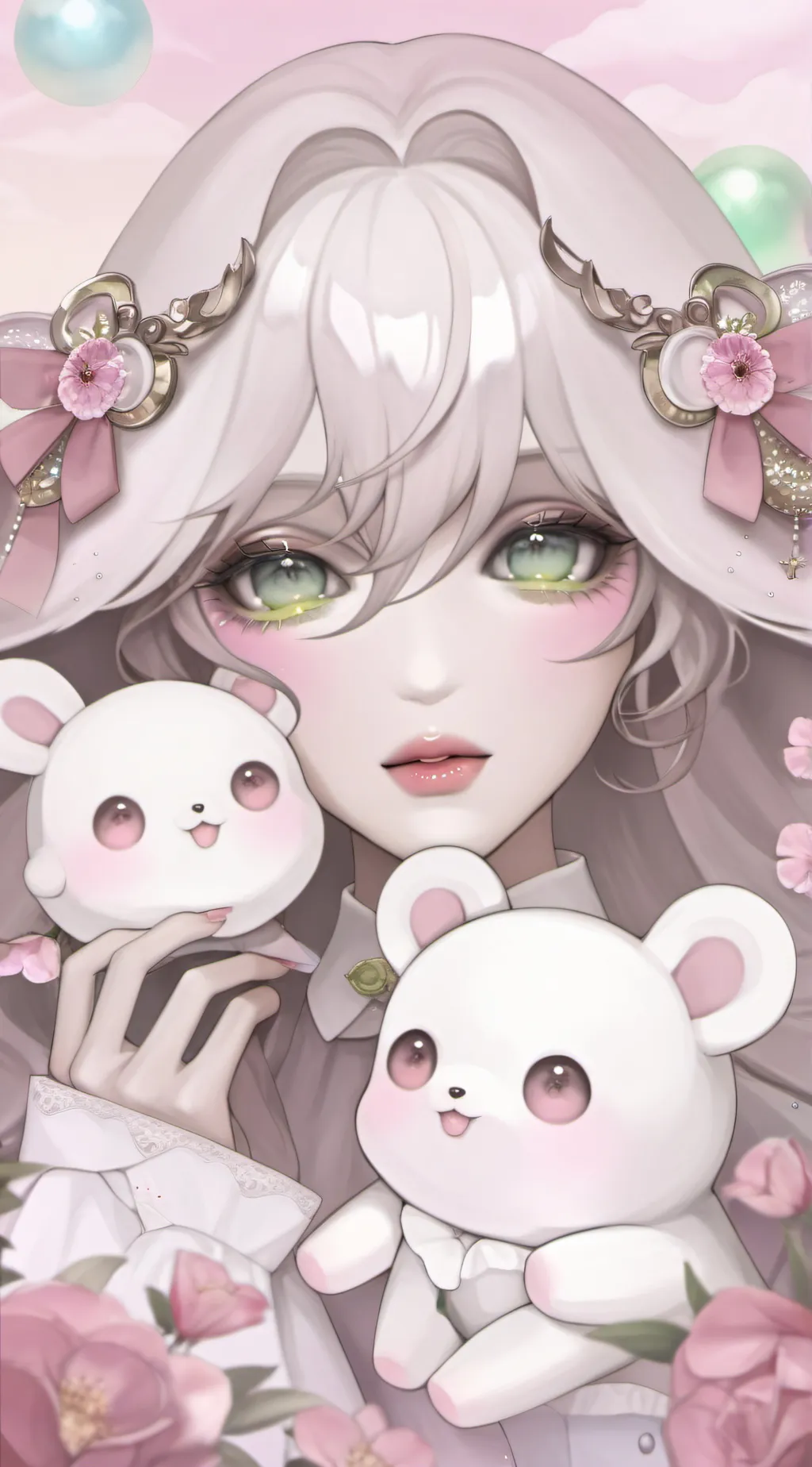 ai character: sick pls help background