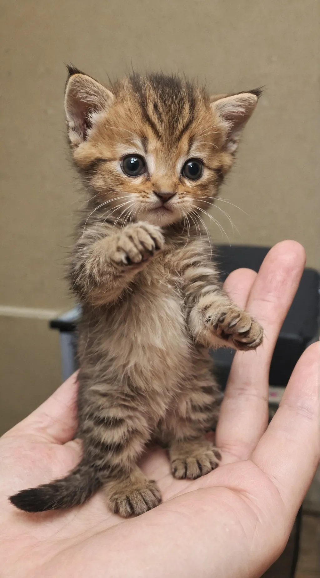 ai character: Kitten background