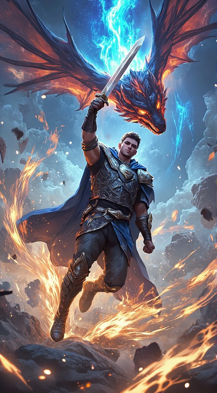 ai character: Dragon King  background