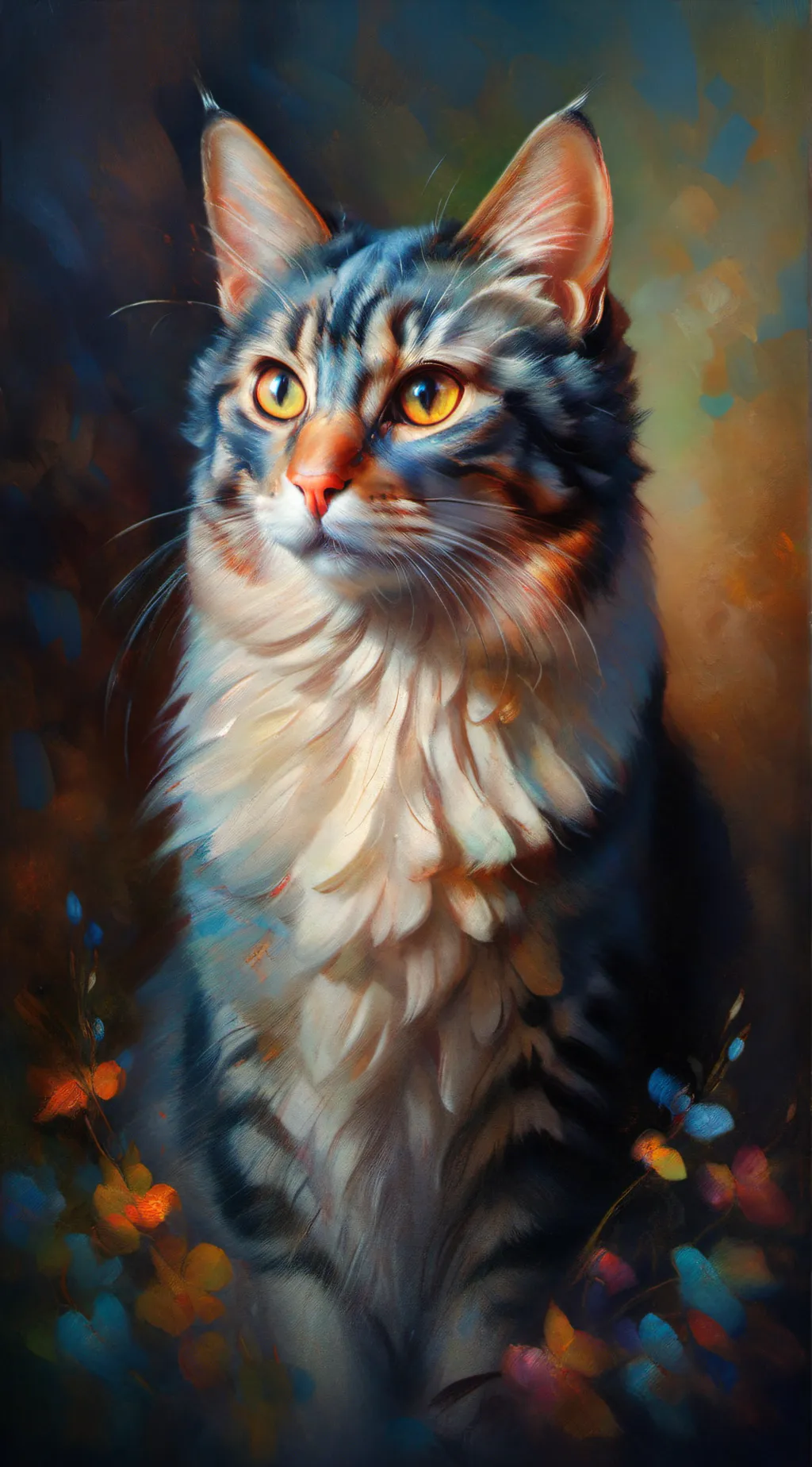 ai character: lexi the cat background