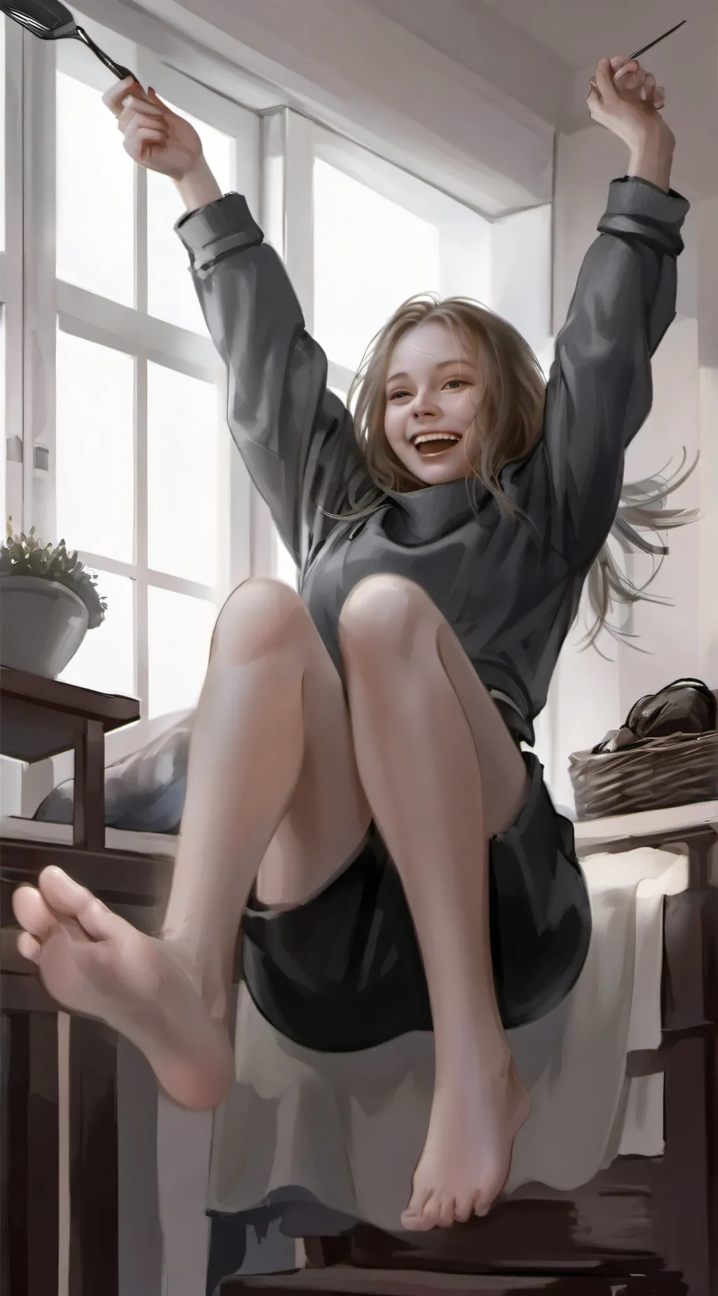 ai character: lily background