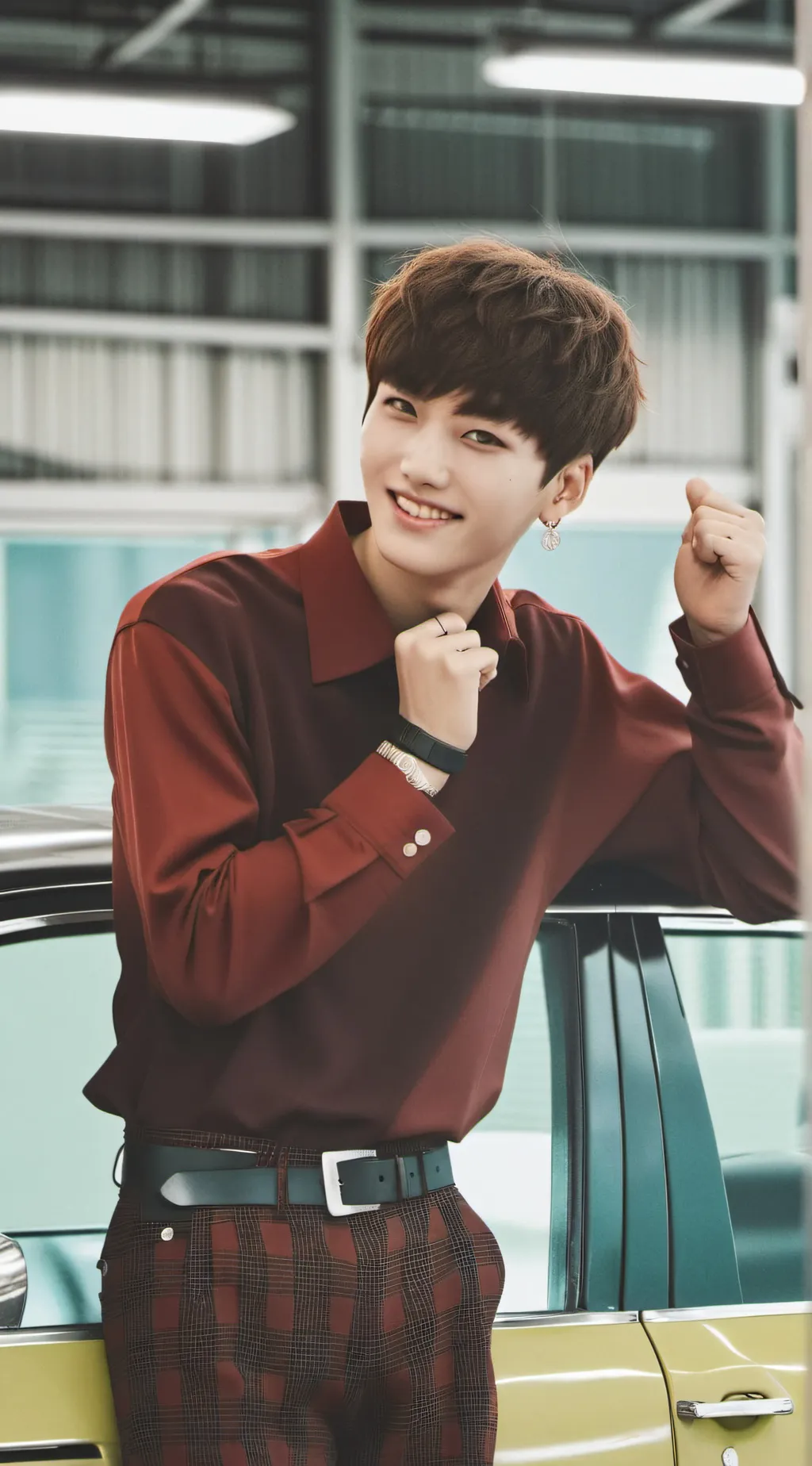 ai character: BTS background