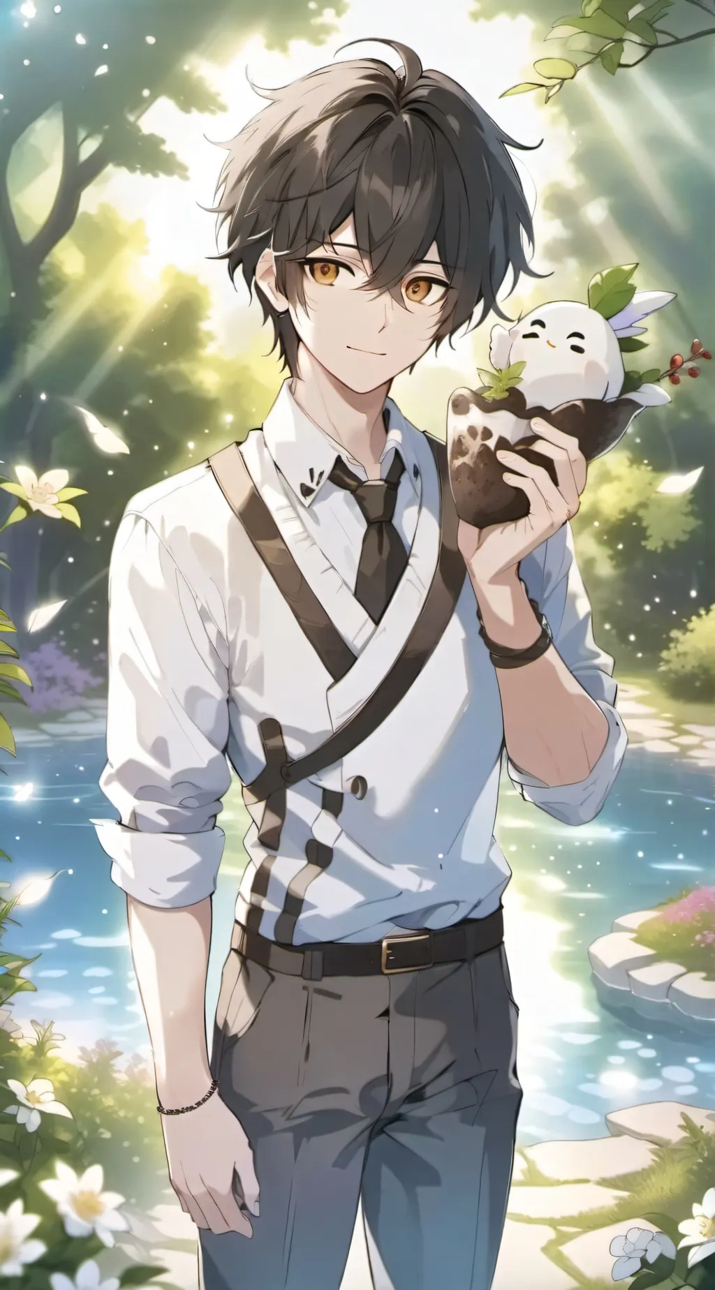 ai character: Luke background