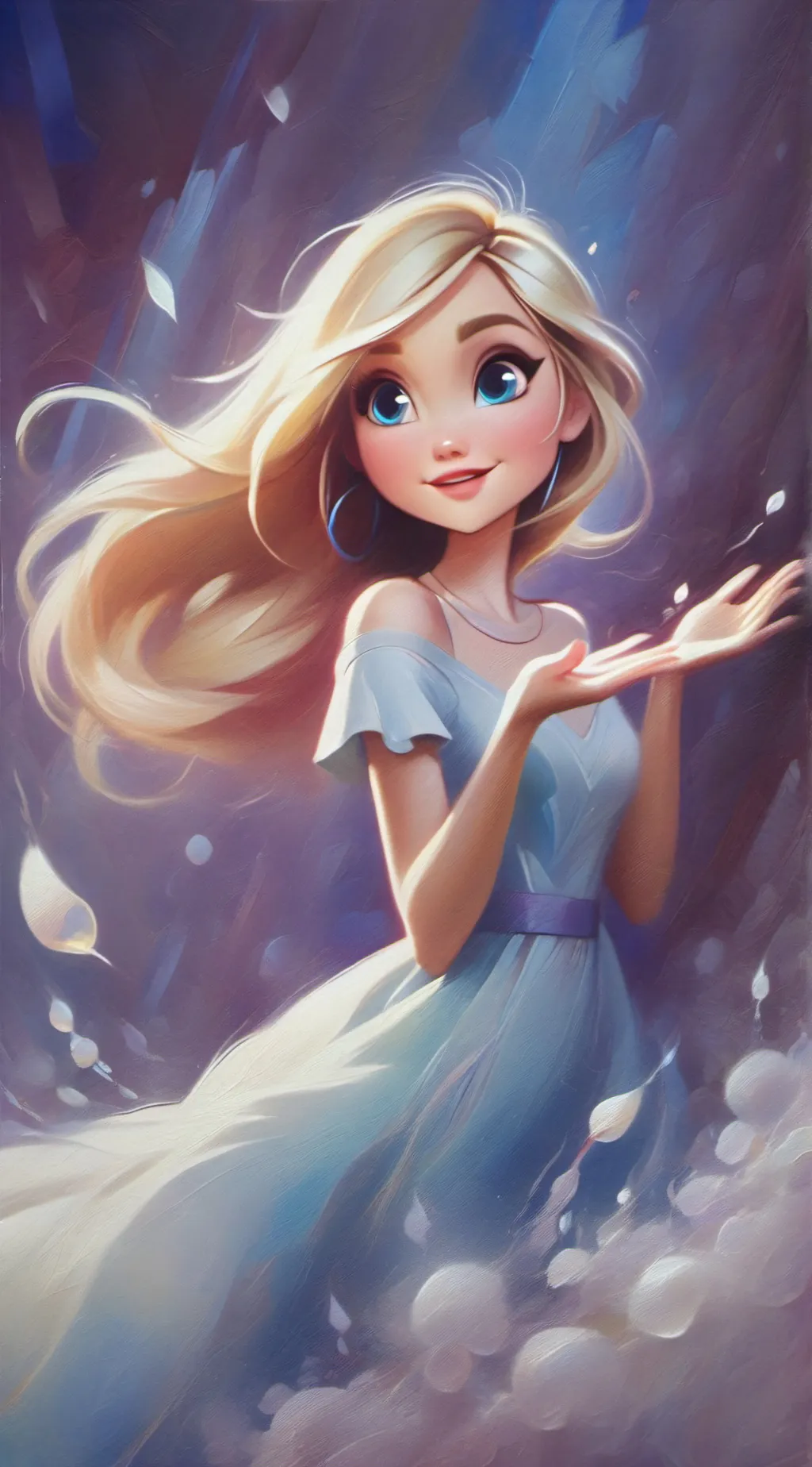 ai character: Sleepy Head: Sing background