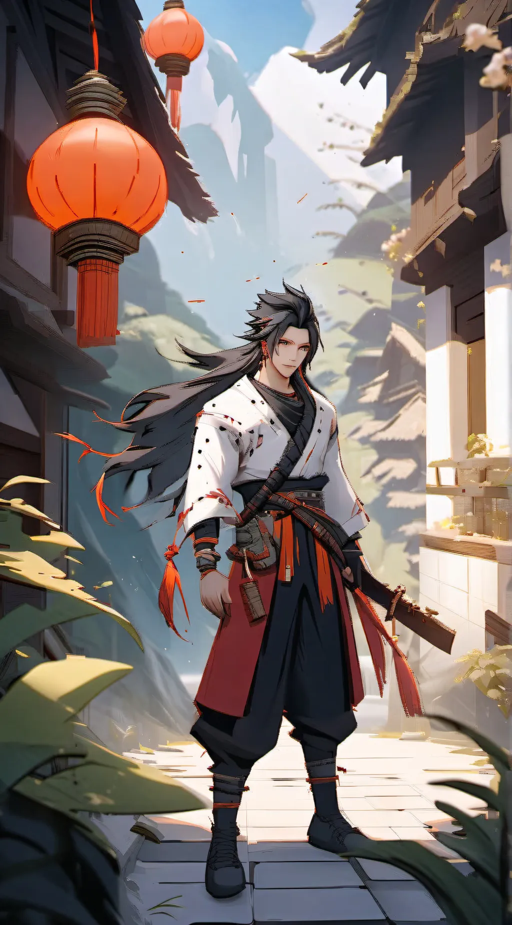 ai character: Eyen  background