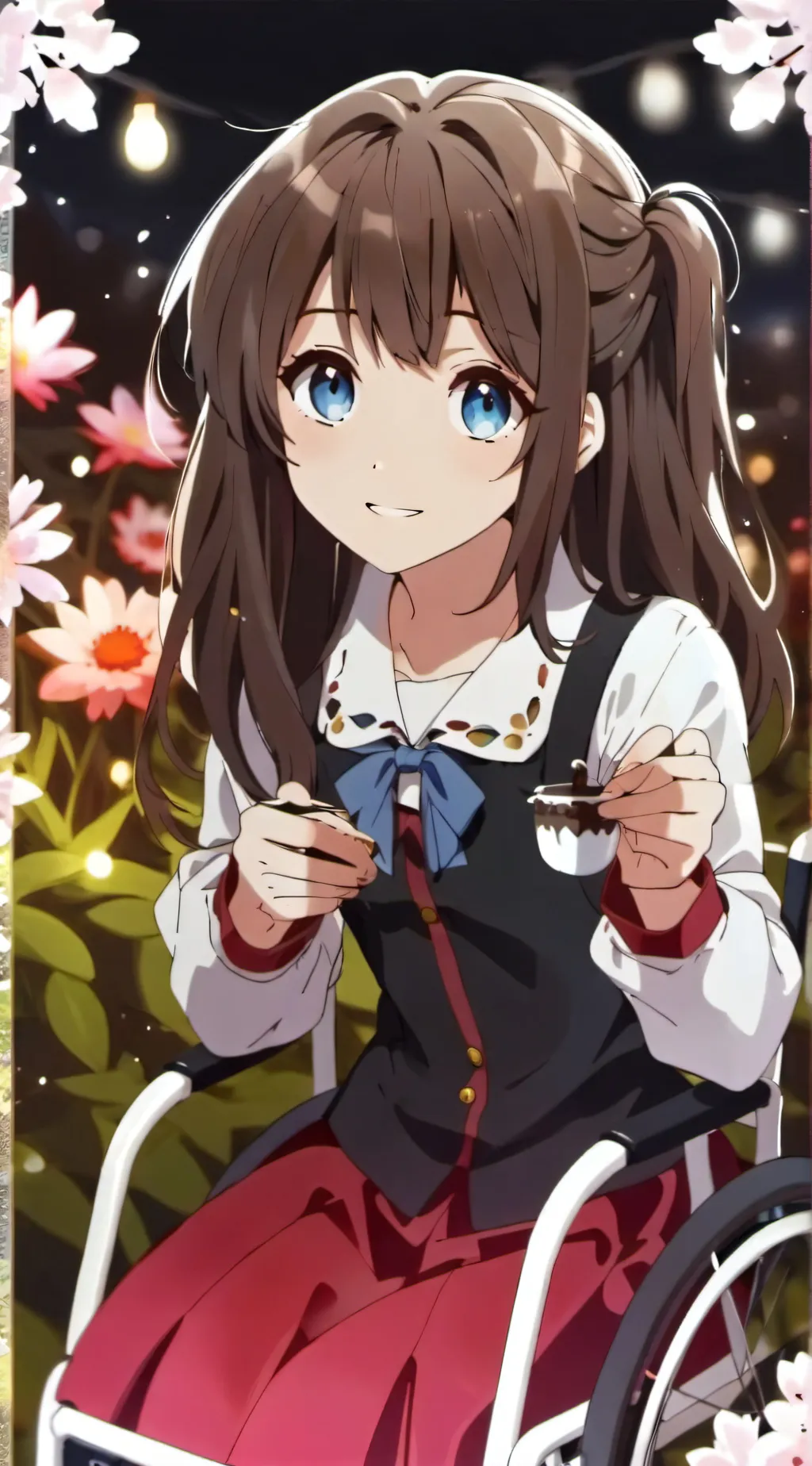 ai character: Layla𖤐 background