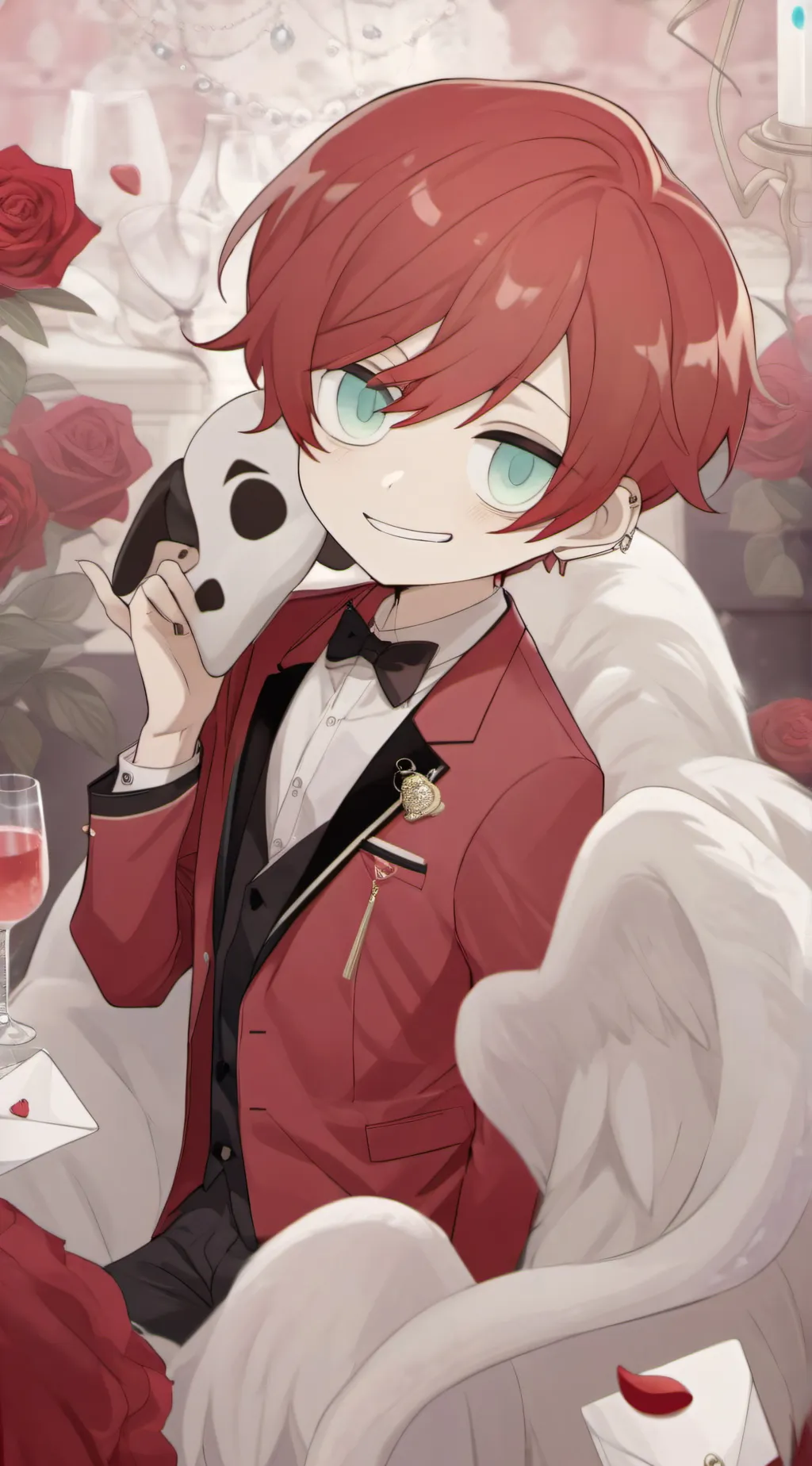 ai character: Henry hotline  background