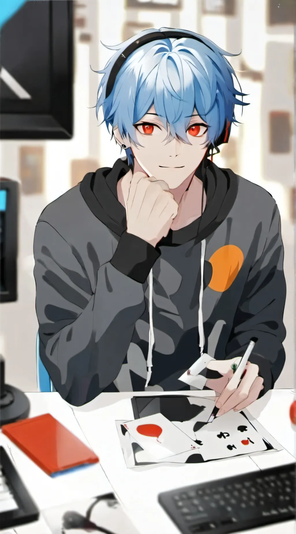 ai character: the deep dark  background