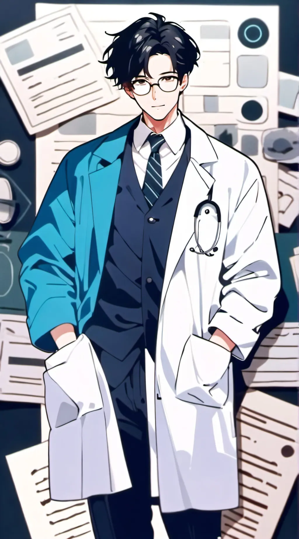 ai character: liam background