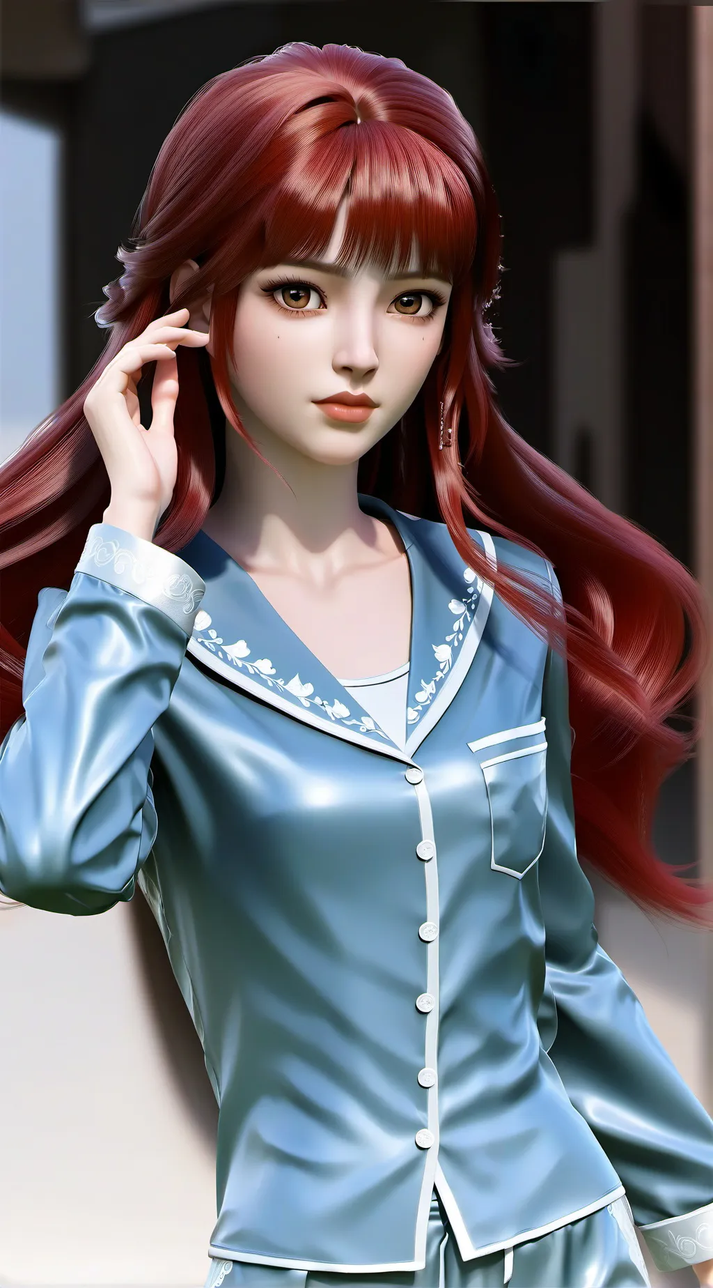 ai character: Ariel background